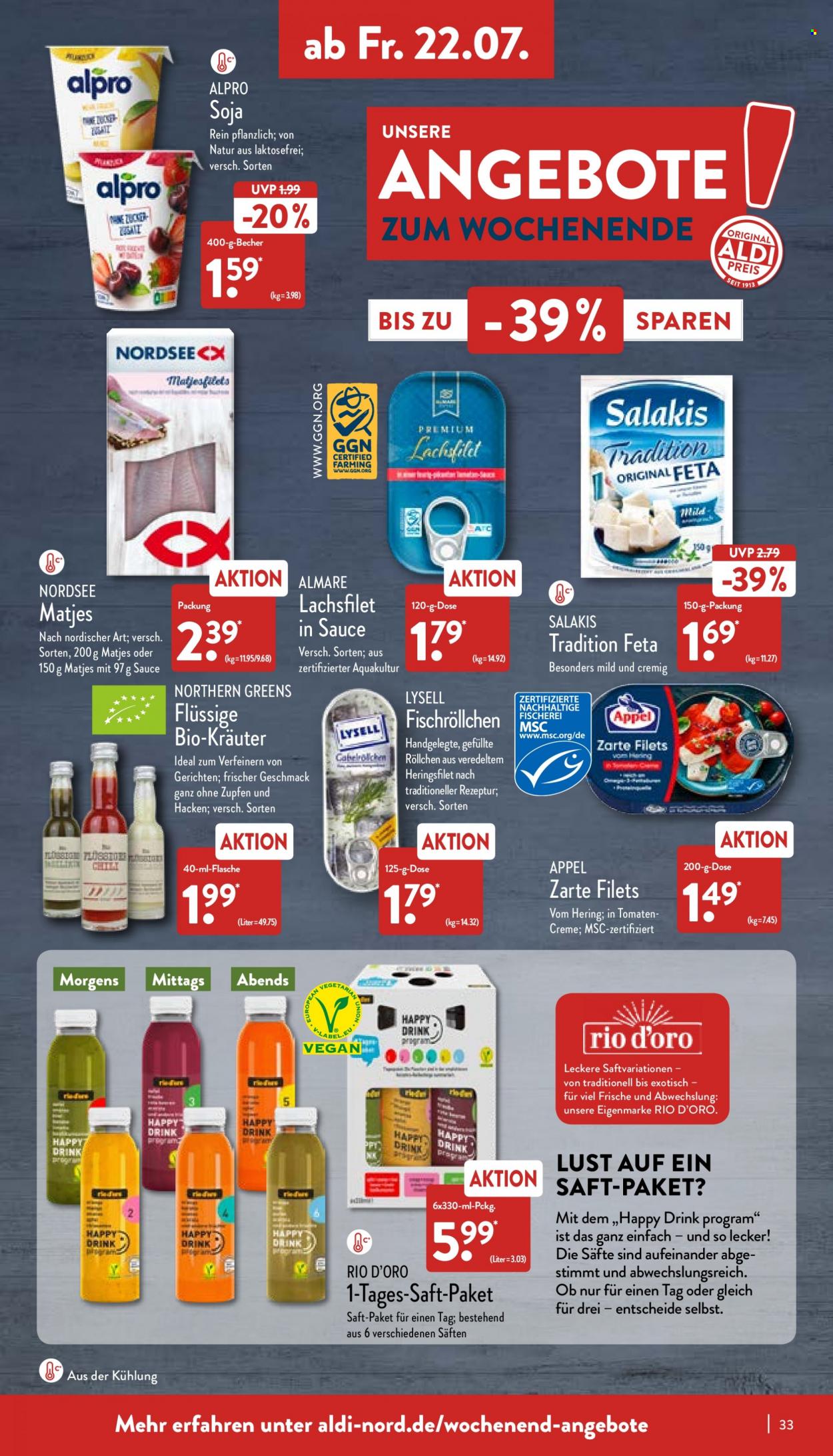 ALDI Nord Prospekte  - 18.07.2022 - 23.07.2022. Seite 33