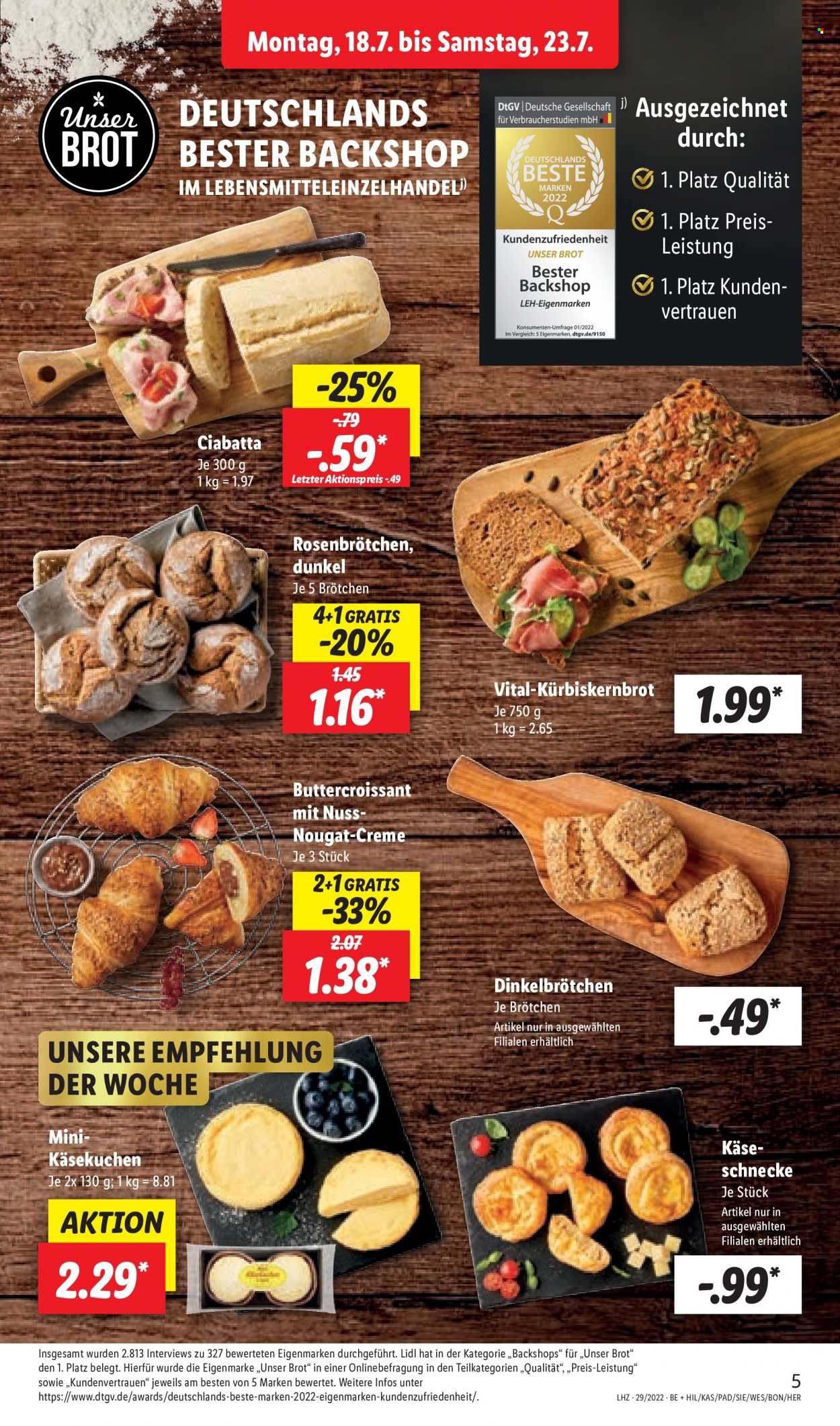 Lidl Prospekte  - 18.07.2022 - 23.07.2022. Seite 5