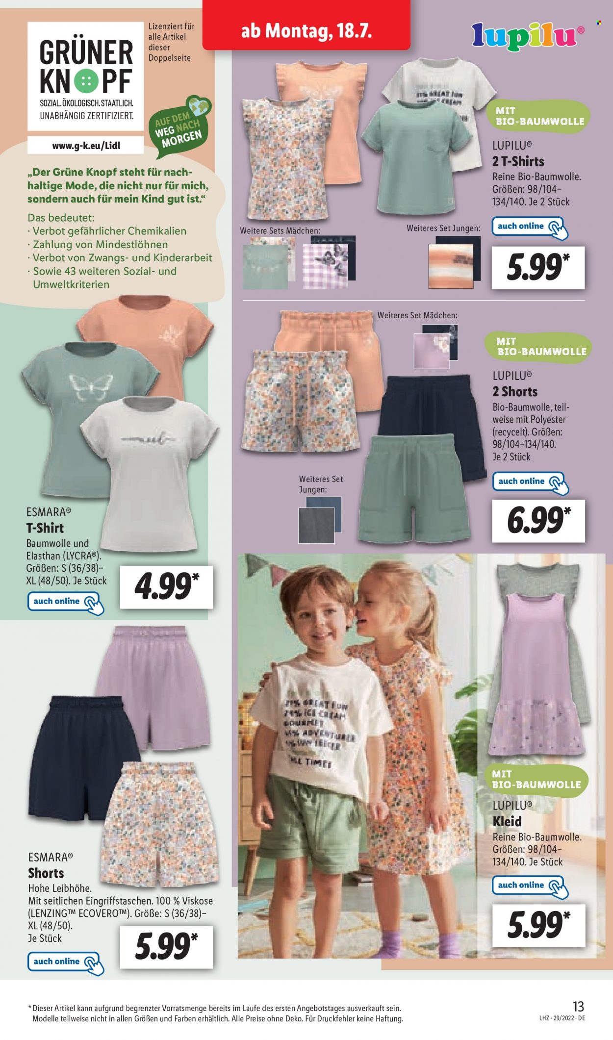 Lidl Prospekte  - 18.07.2022 - 23.07.2022. Seite 15