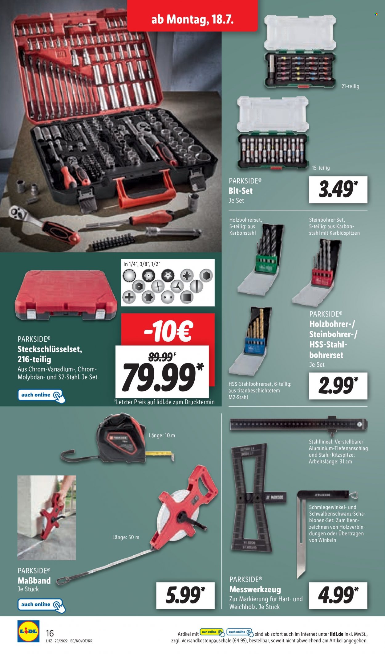 Lidl Prospekte  - 18.07.2022 - 23.07.2022. Seite 18