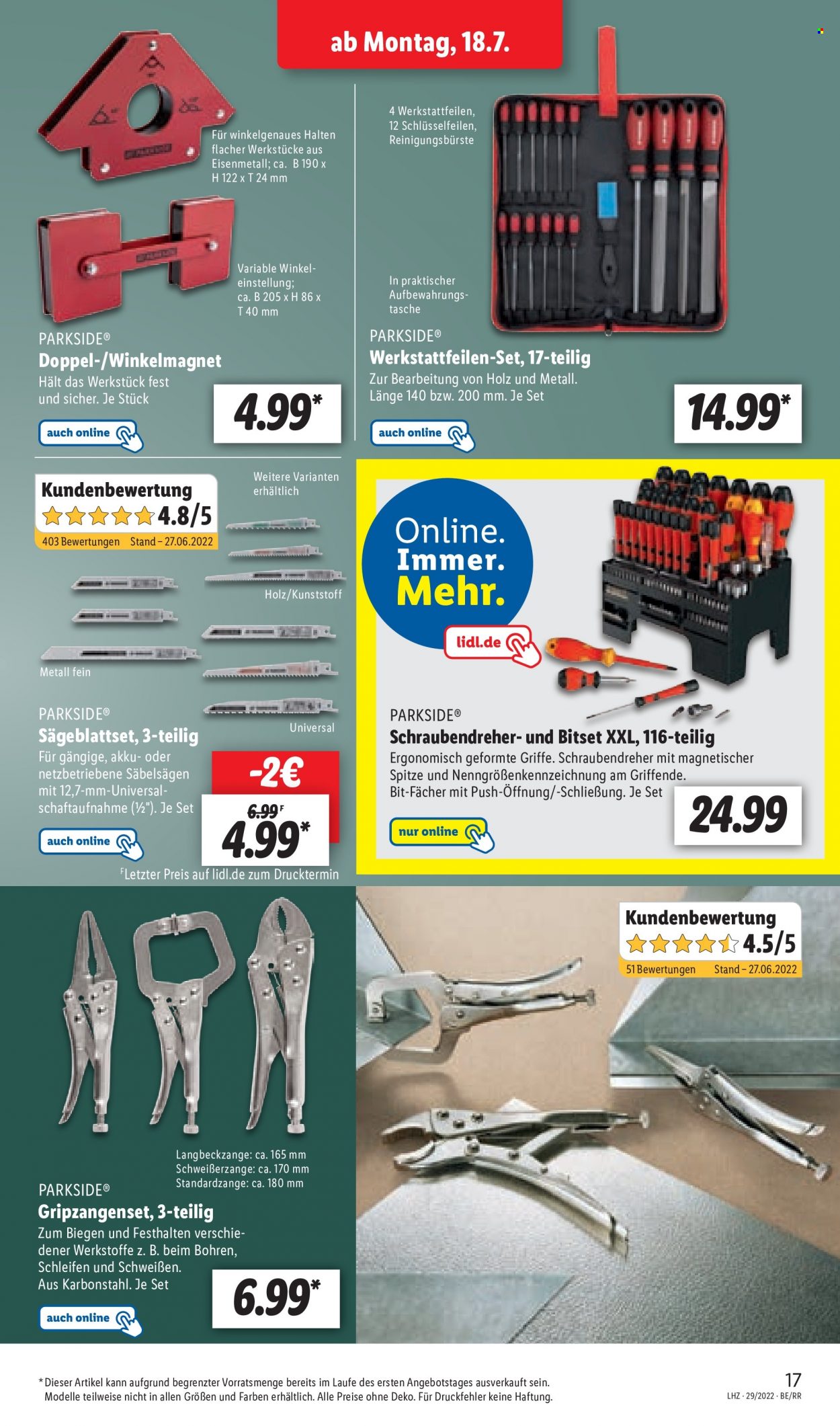 Lidl Prospekte  - 18.07.2022 - 23.07.2022. Seite 19