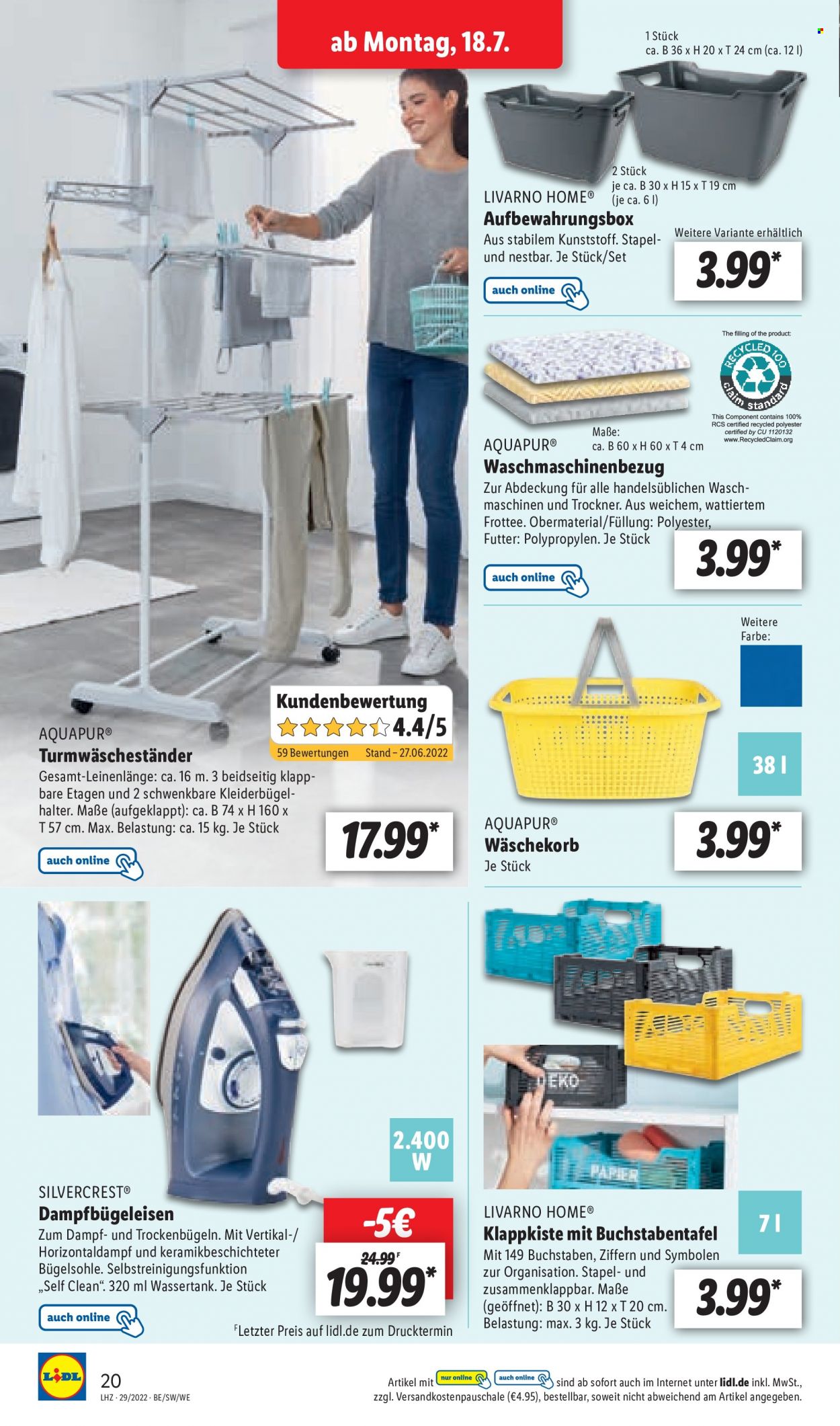 Lidl Prospekte  - 18.07.2022 - 23.07.2022. Seite 22