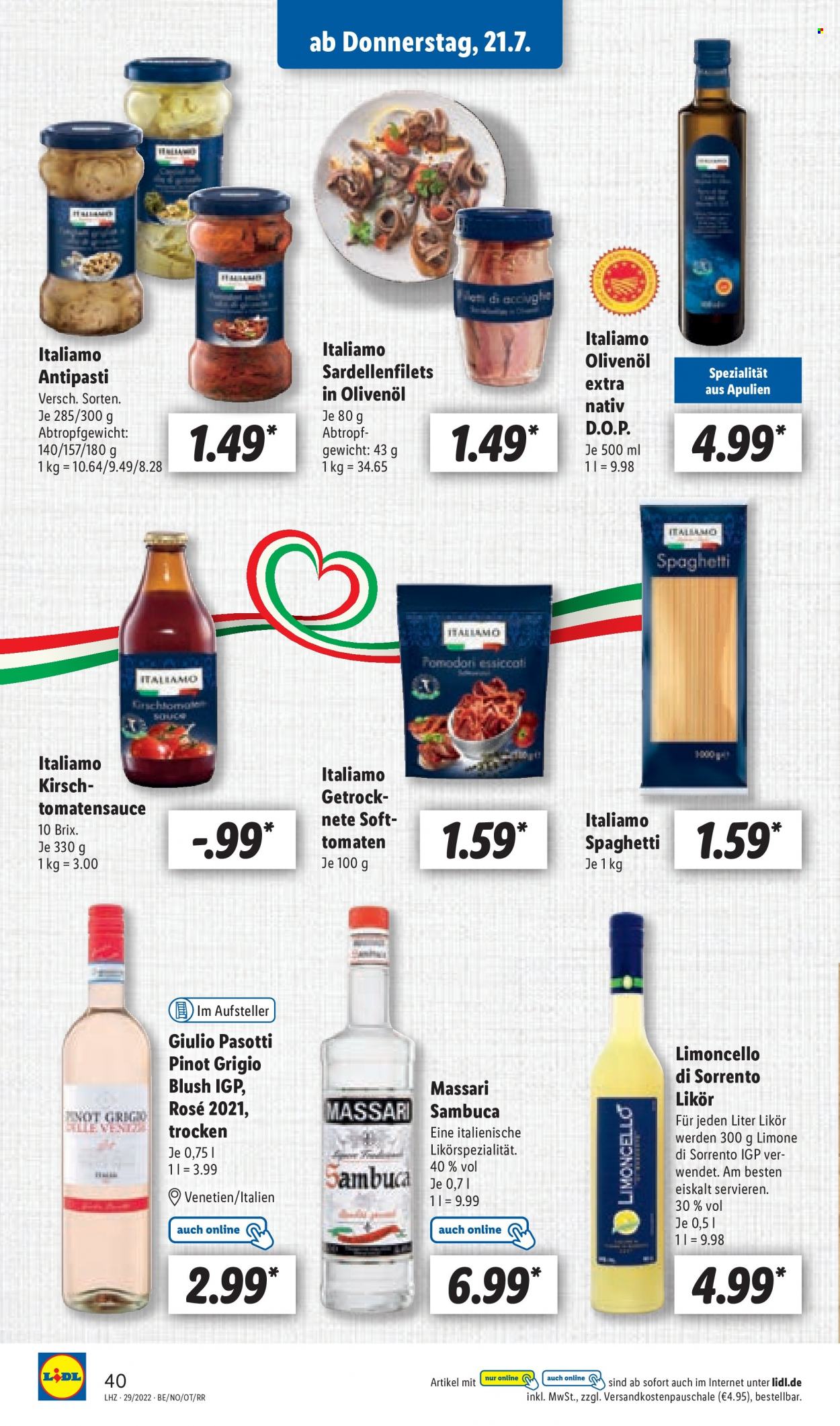 Lidl Prospekte  - 18.07.2022 - 23.07.2022. Seite 44