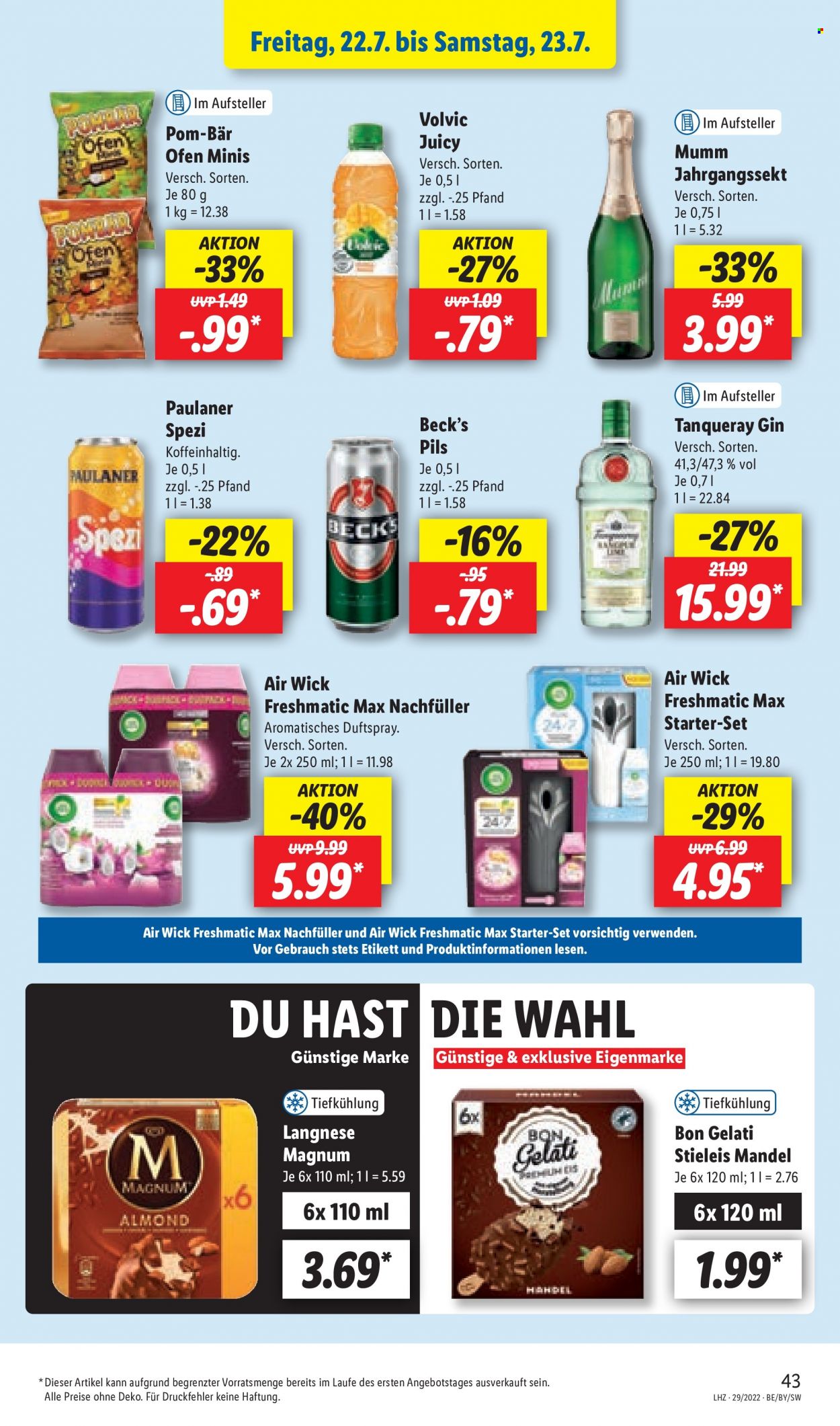 Lidl Prospekte  - 18.07.2022 - 23.07.2022. Seite 47