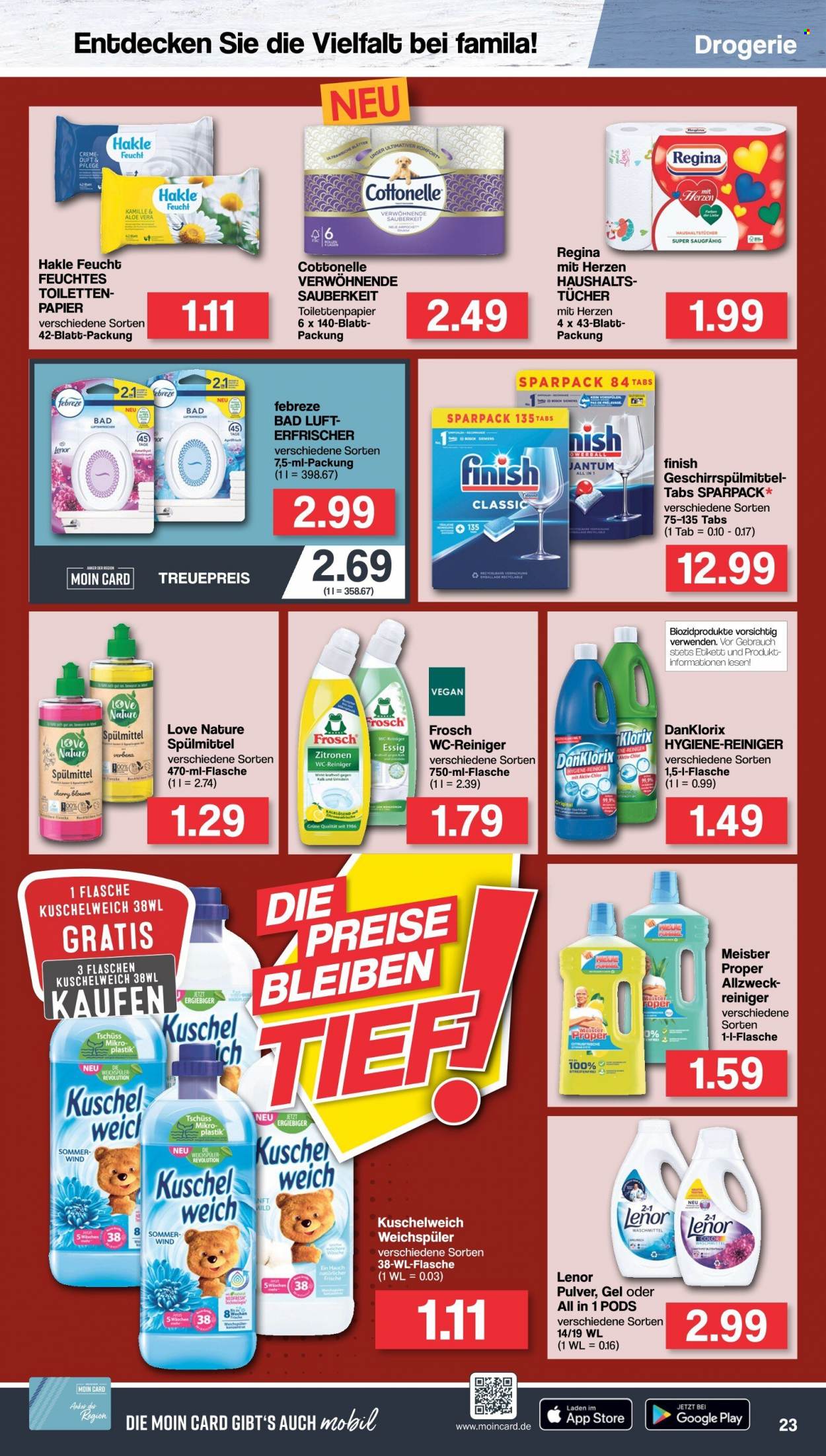 famila Prospekte  - 11.07.2022 - 16.07.2022. Seite 23