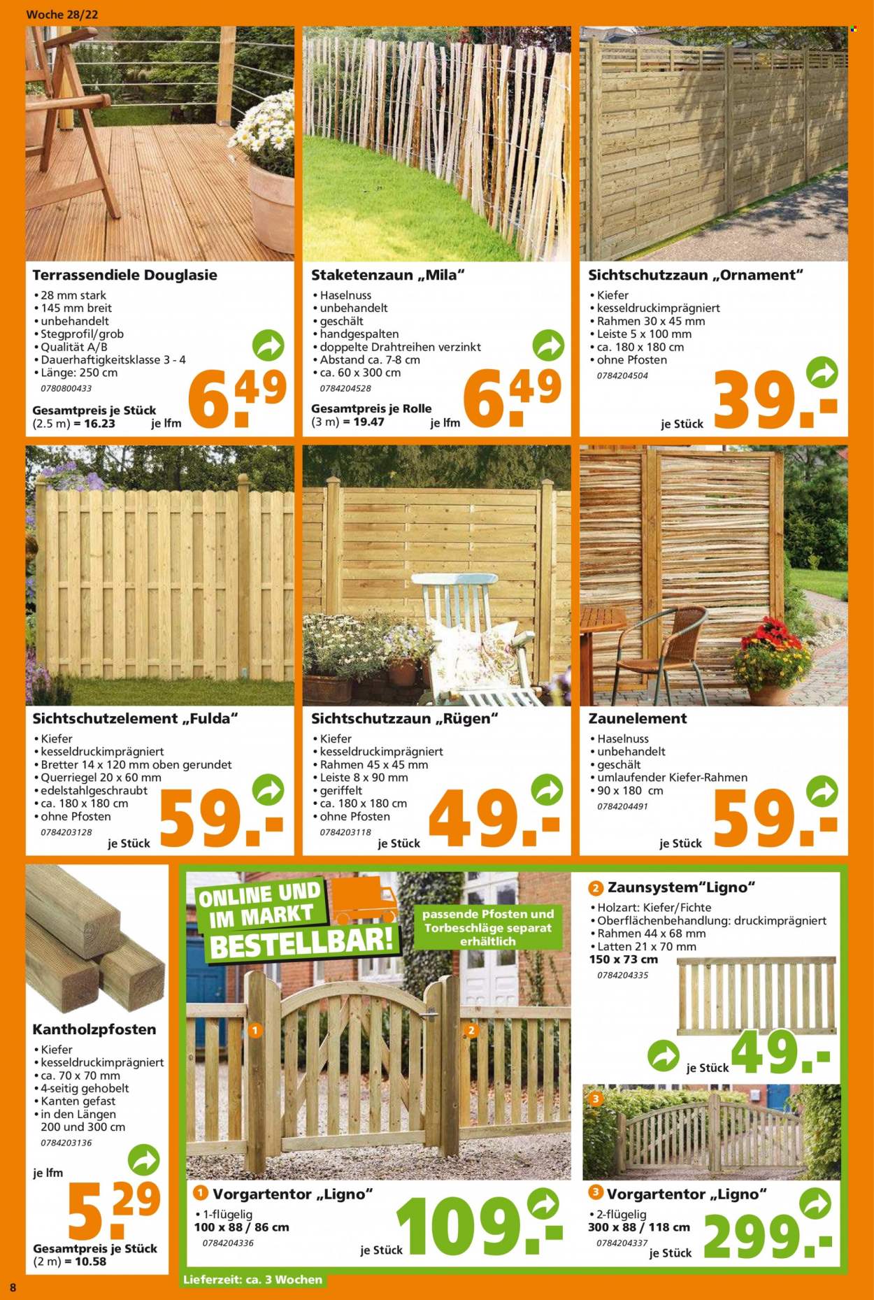 Globus Baumarkt Prospekte  - 10.07.2022 - 16.07.2022. Seite 8