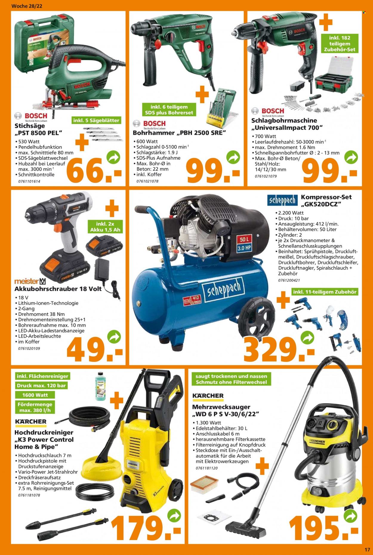 Globus Baumarkt Prospekte  - 10.07.2022 - 16.07.2022. Seite 17