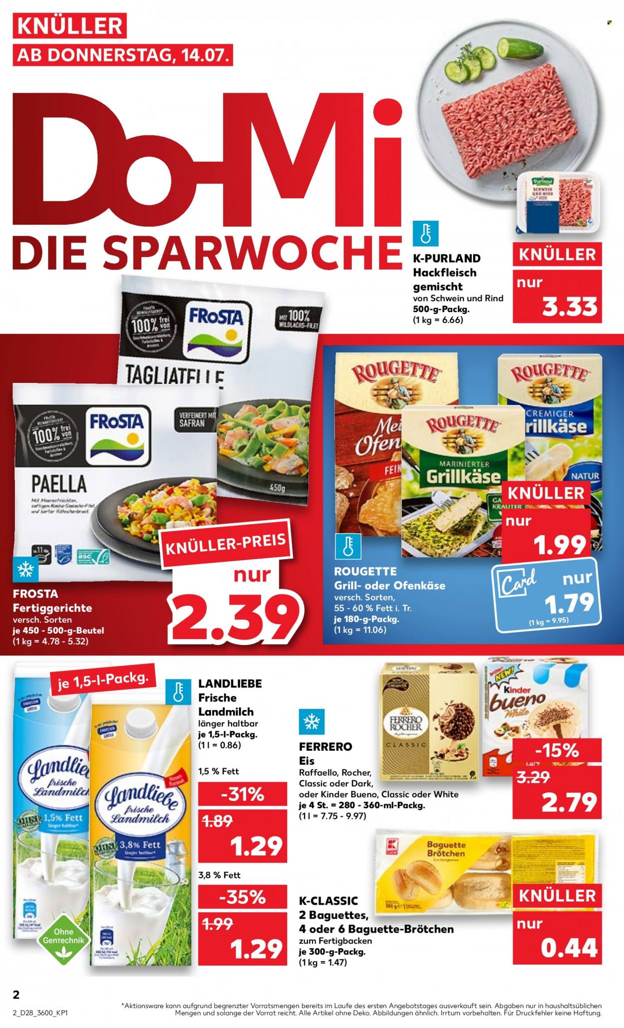Kaufland Prospekte  - 14.07.2022 - 20.07.2022. Seite 2