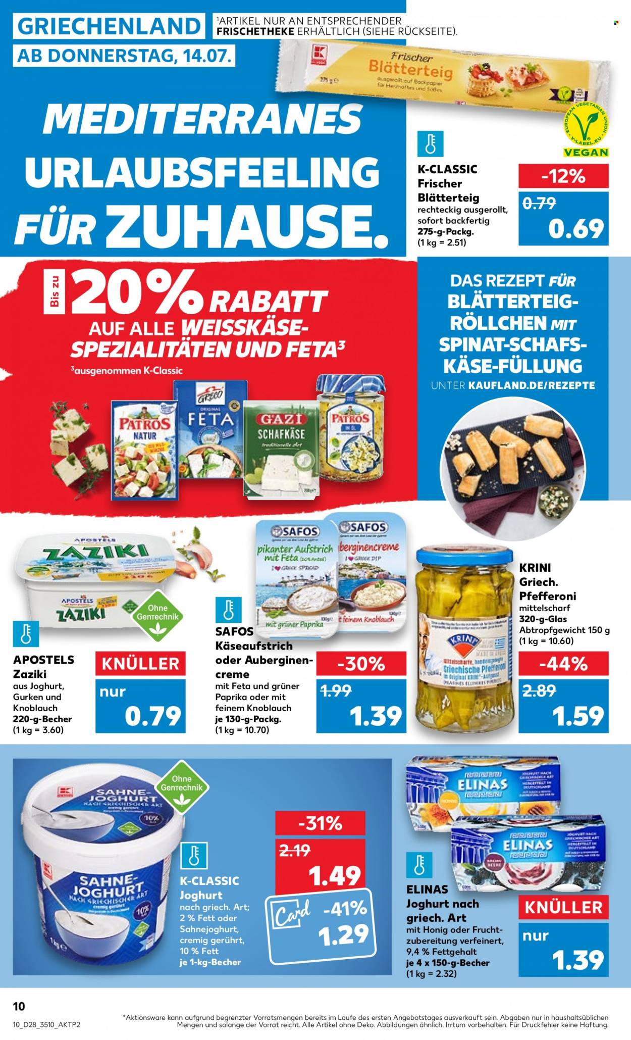 Kaufland Prospekte  - 14.07.2022 - 20.07.2022. Seite 10