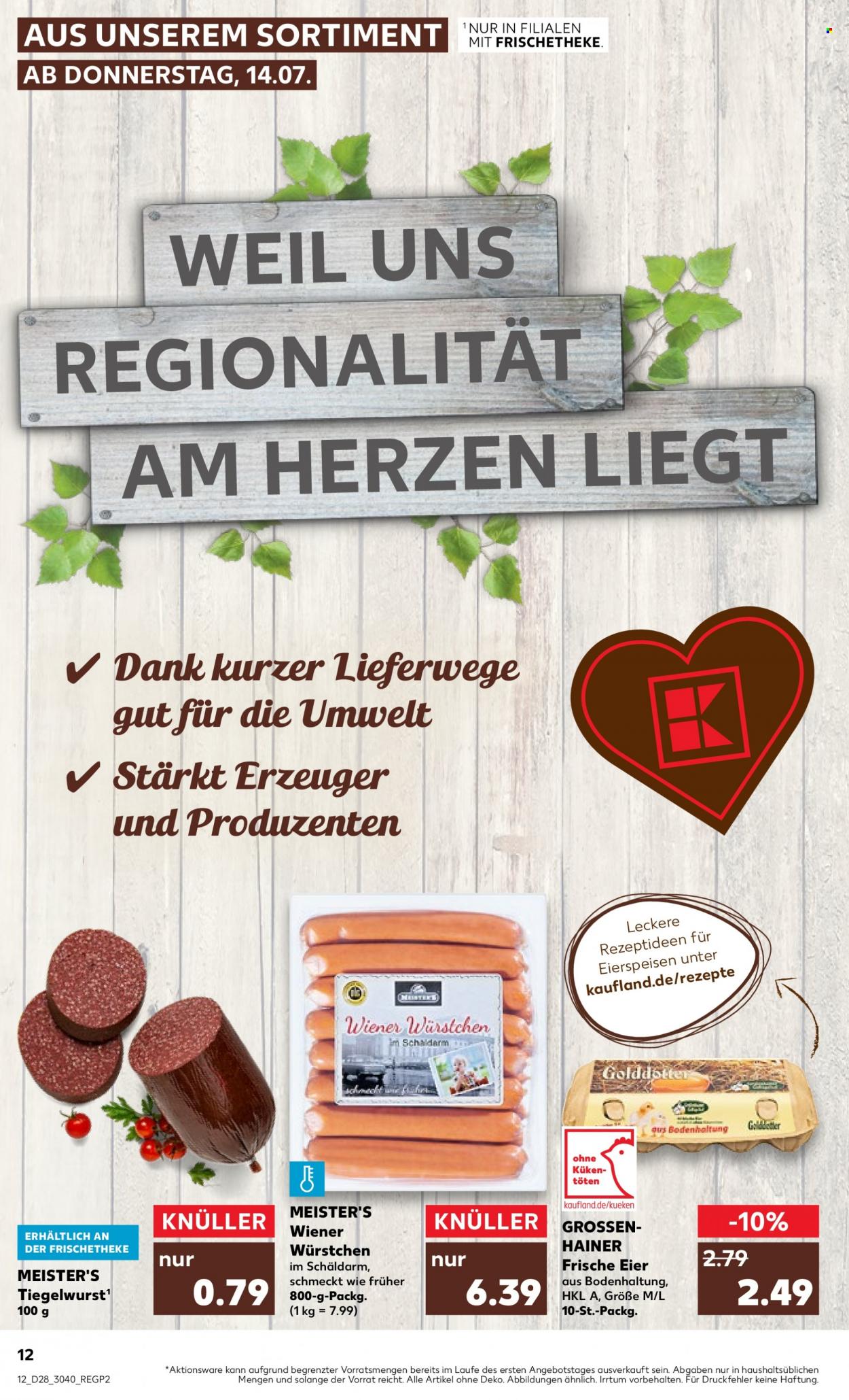 Kaufland Prospekte  - 14.07.2022 - 20.07.2022. Seite 12