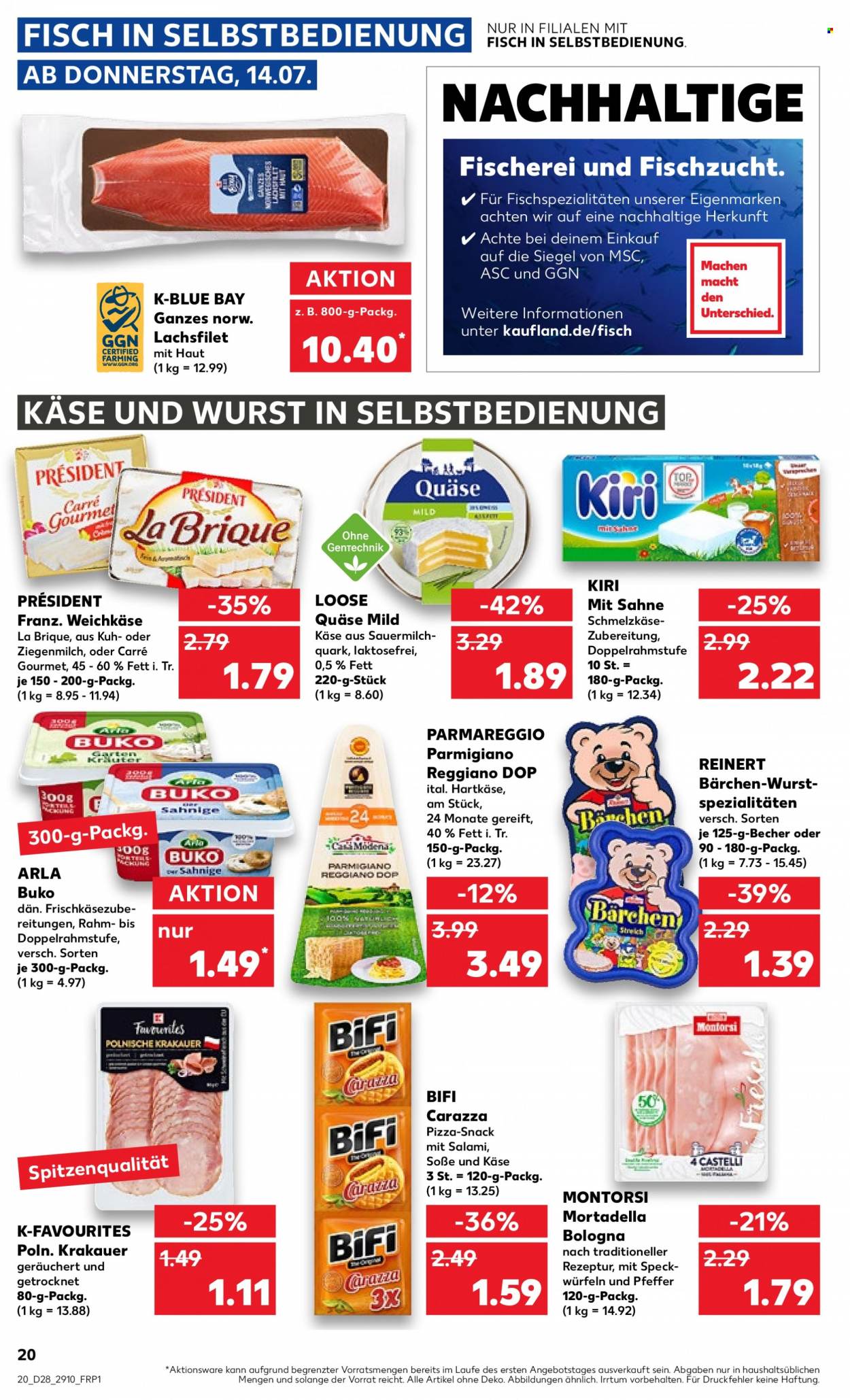 Kaufland Prospekte  - 14.07.2022 - 20.07.2022. Seite 20