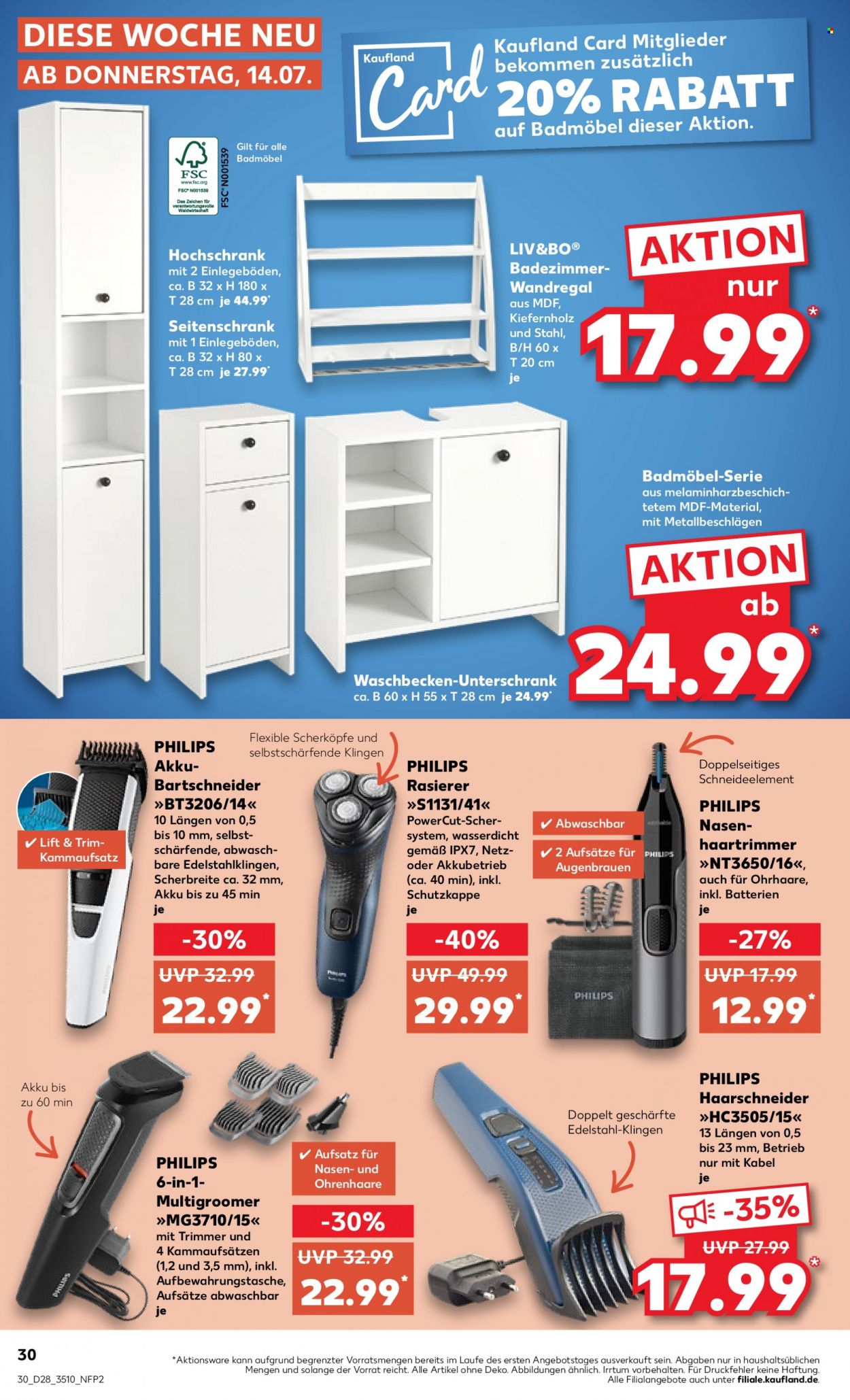 Kaufland Prospekte  - 14.07.2022 - 20.07.2022. Seite 30