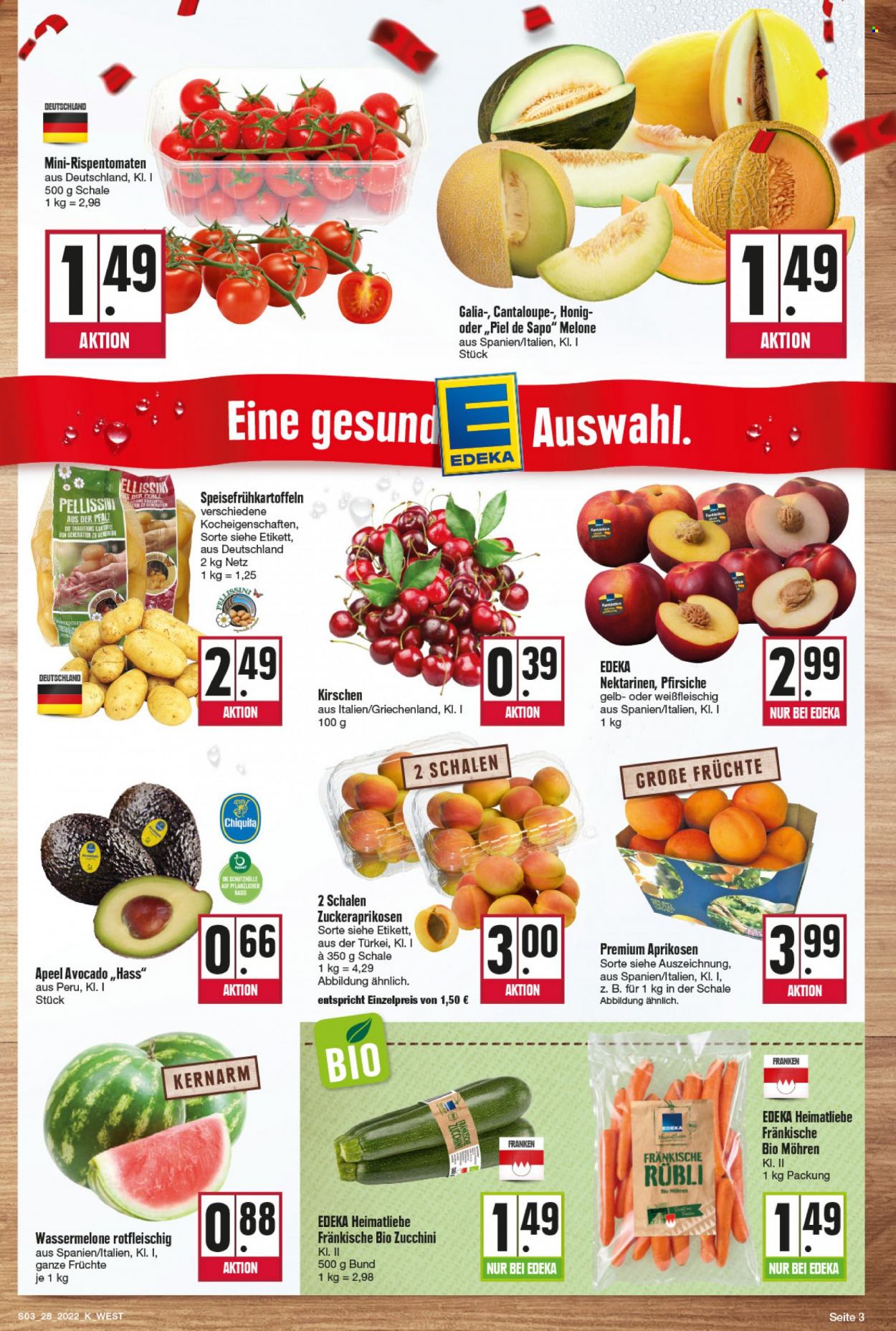 Edeka Prospekte  - 11.07.2022 - 16.07.2022. Seite 3