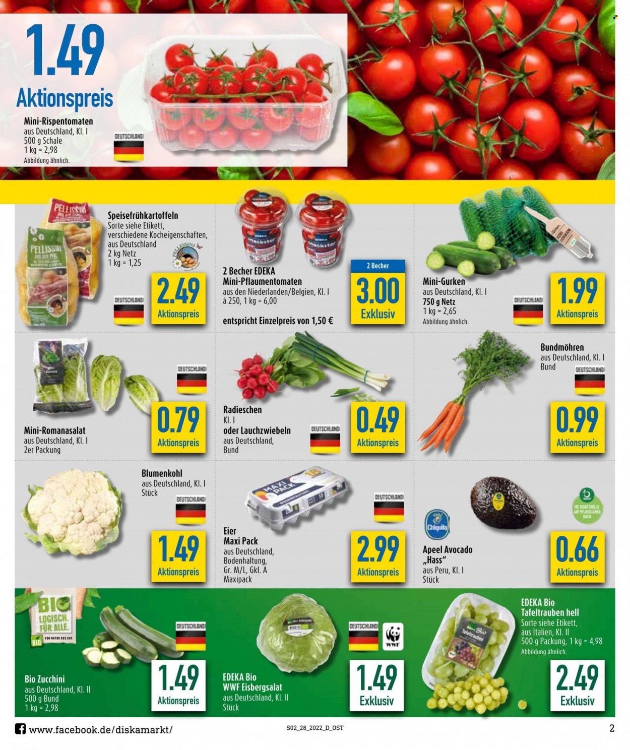 Diska Prospekte  - 11.07.2022 - 16.07.2022. Seite 2