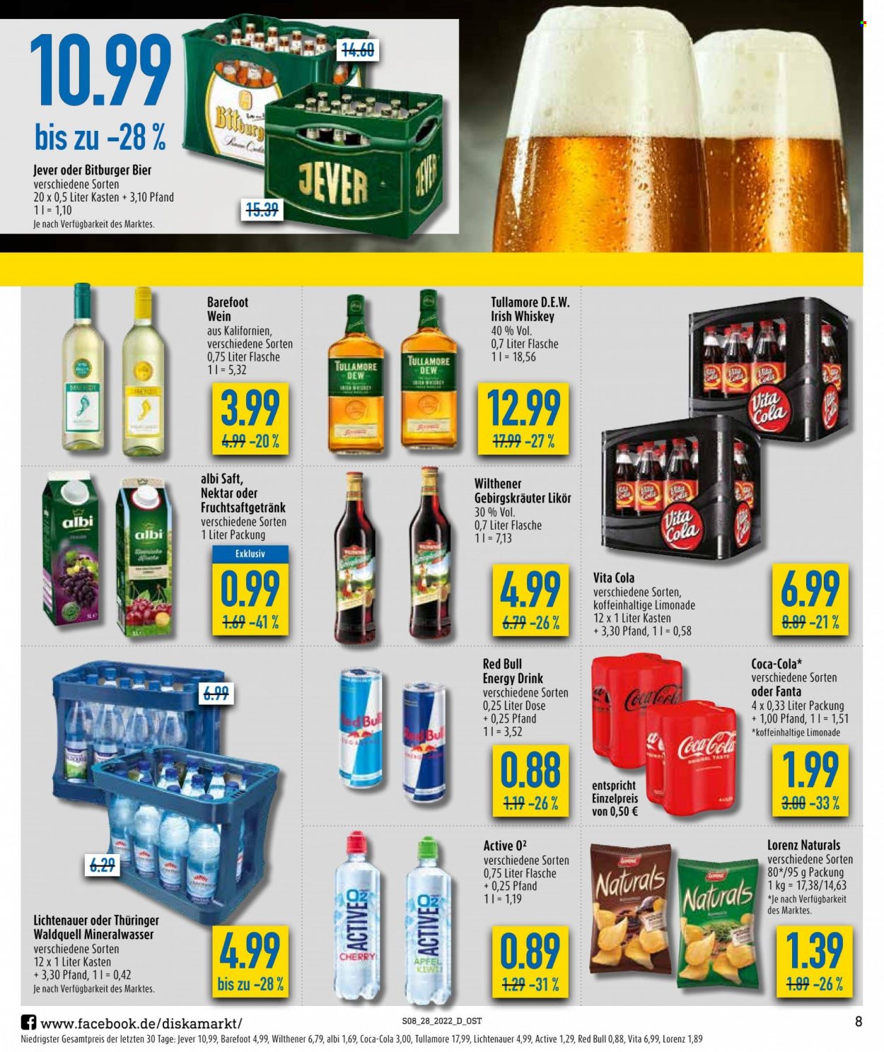 Diska Prospekte  - 11.07.2022 - 16.07.2022. Seite 8