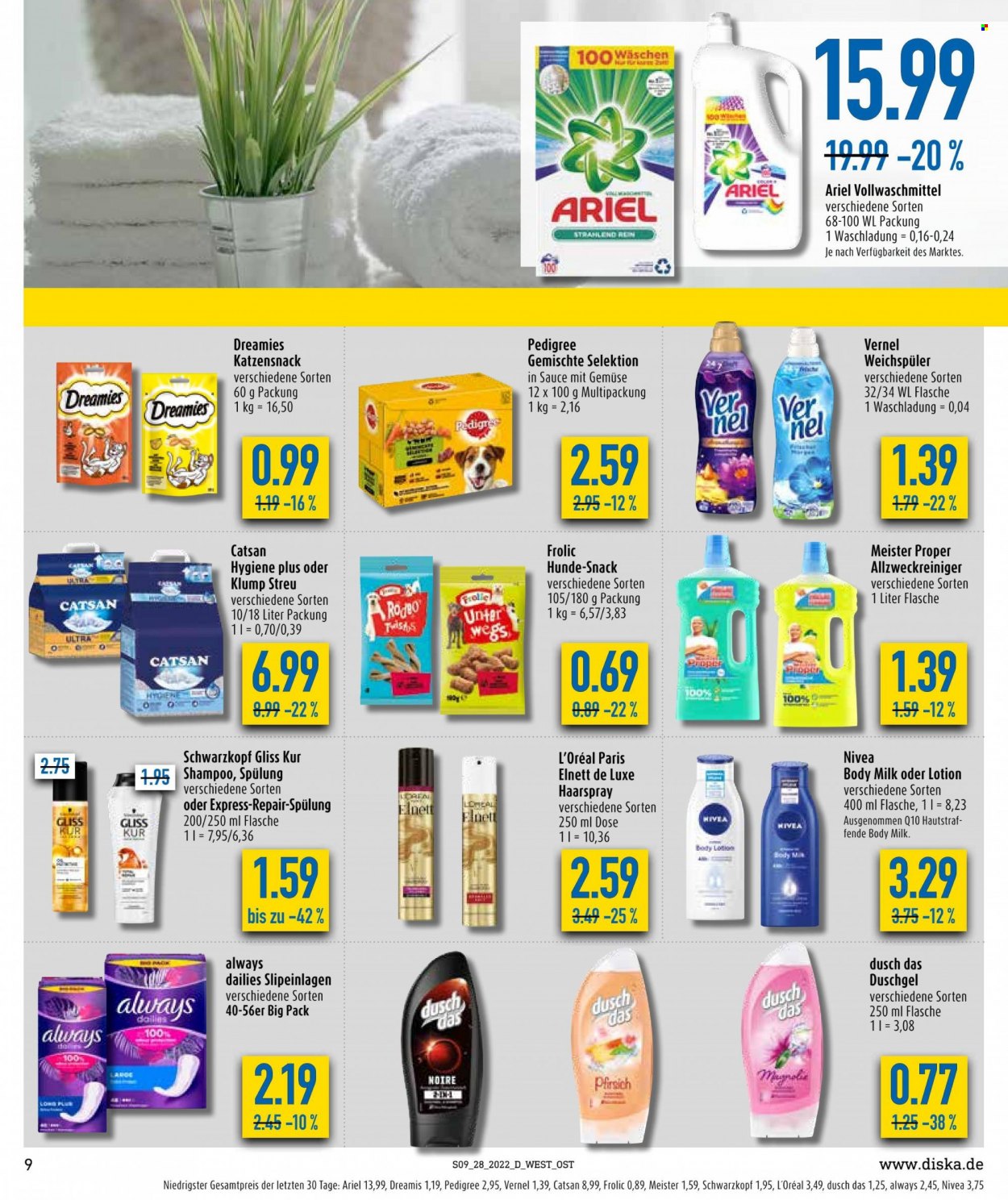 Diska Prospekte  - 11.07.2022 - 16.07.2022. Seite 9