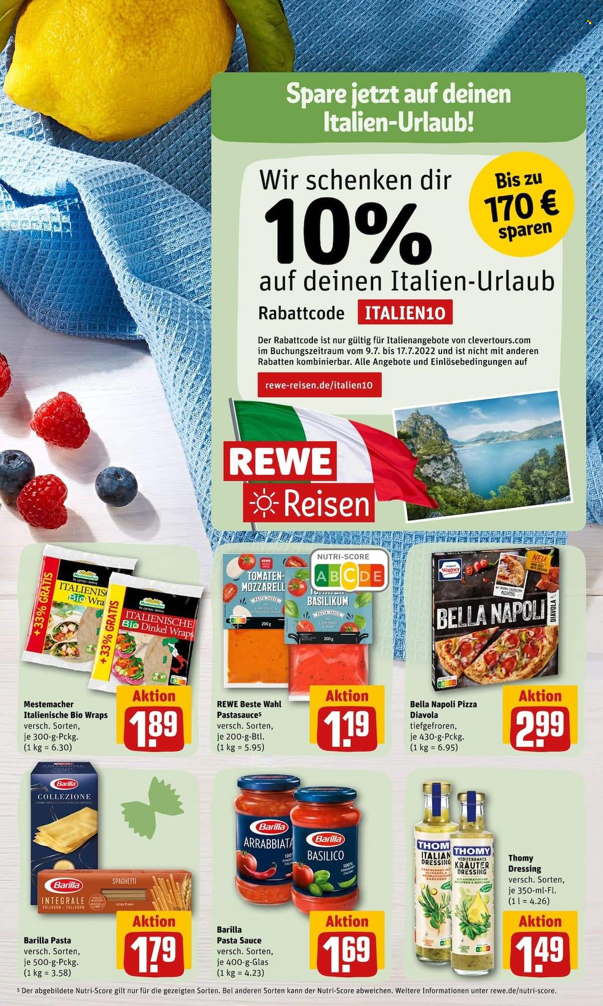 Leták REWE - 11.7.2022 - 16.7.2022. Strana 7