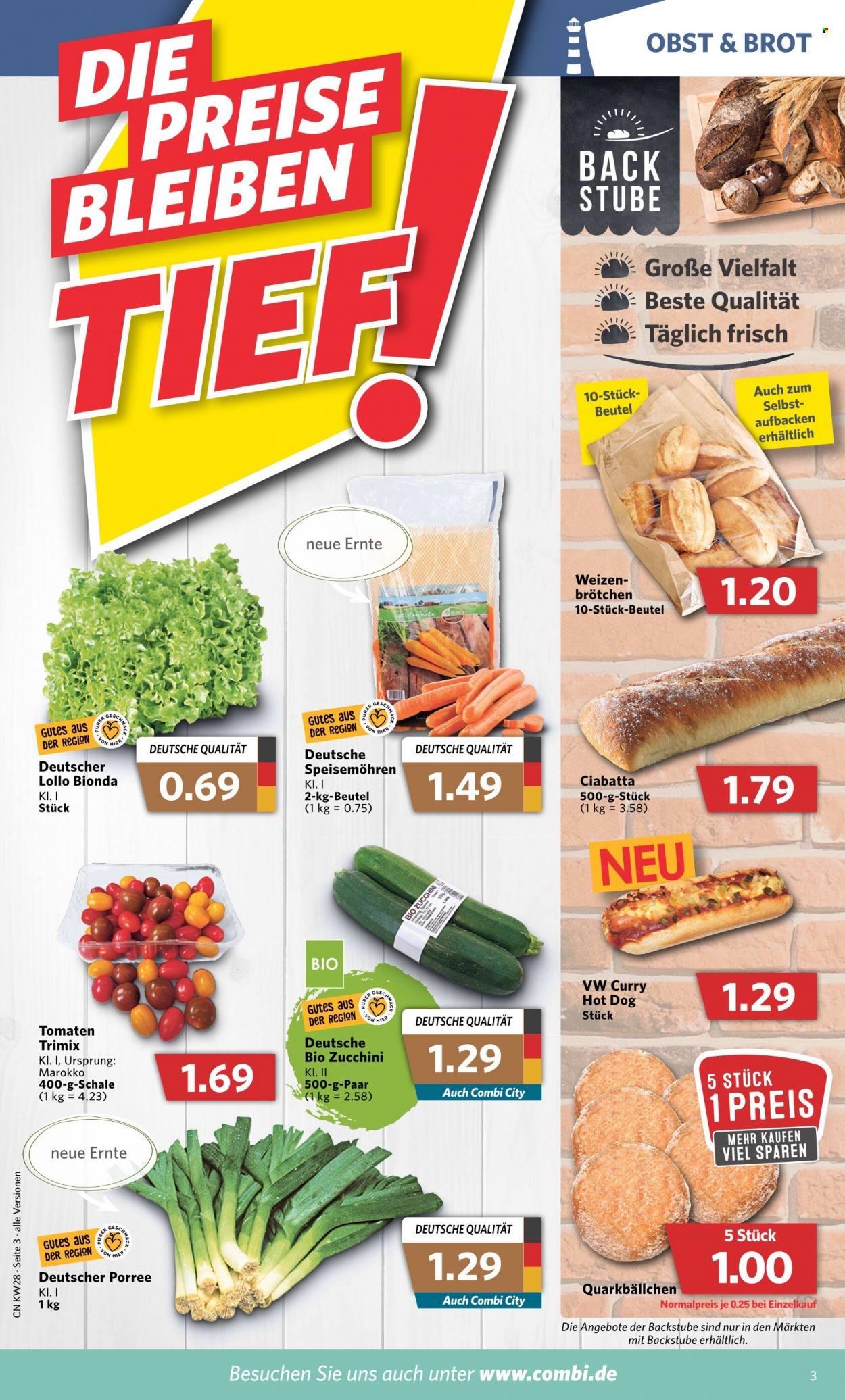 Combi Prospekte  - 11.07.2022 - 16.07.2022. Seite 3