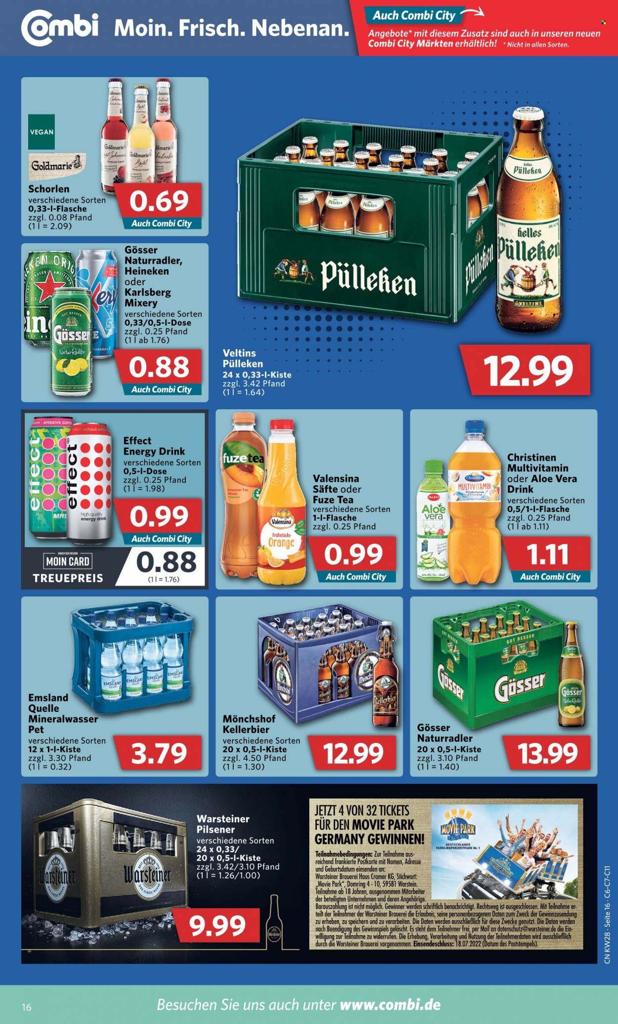 Combi Prospekte  - 11.07.2022 - 16.07.2022. Seite 16