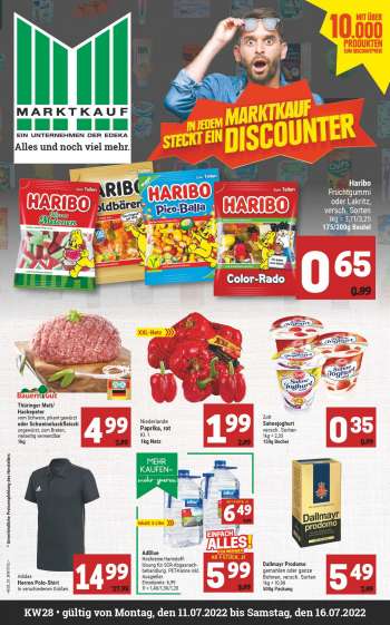 Prospekte Marktkauf - 11.07.2022 - 16.07.2022.