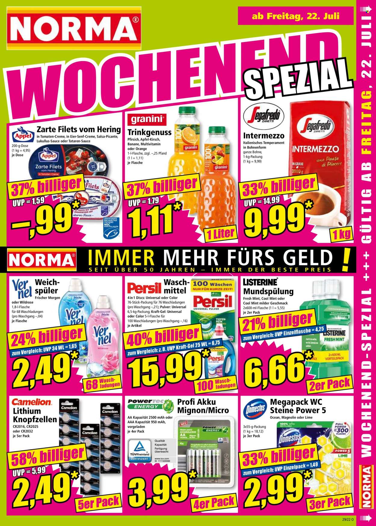 Norma Prospekte  - 18.07.2022 - 24.07.2022. Seite 15