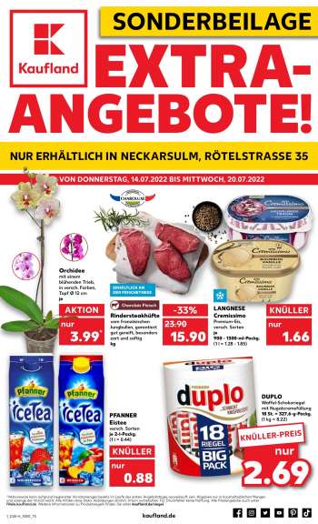 Prospekte Kaufland - 14.07.2022 - 20.07.2022.