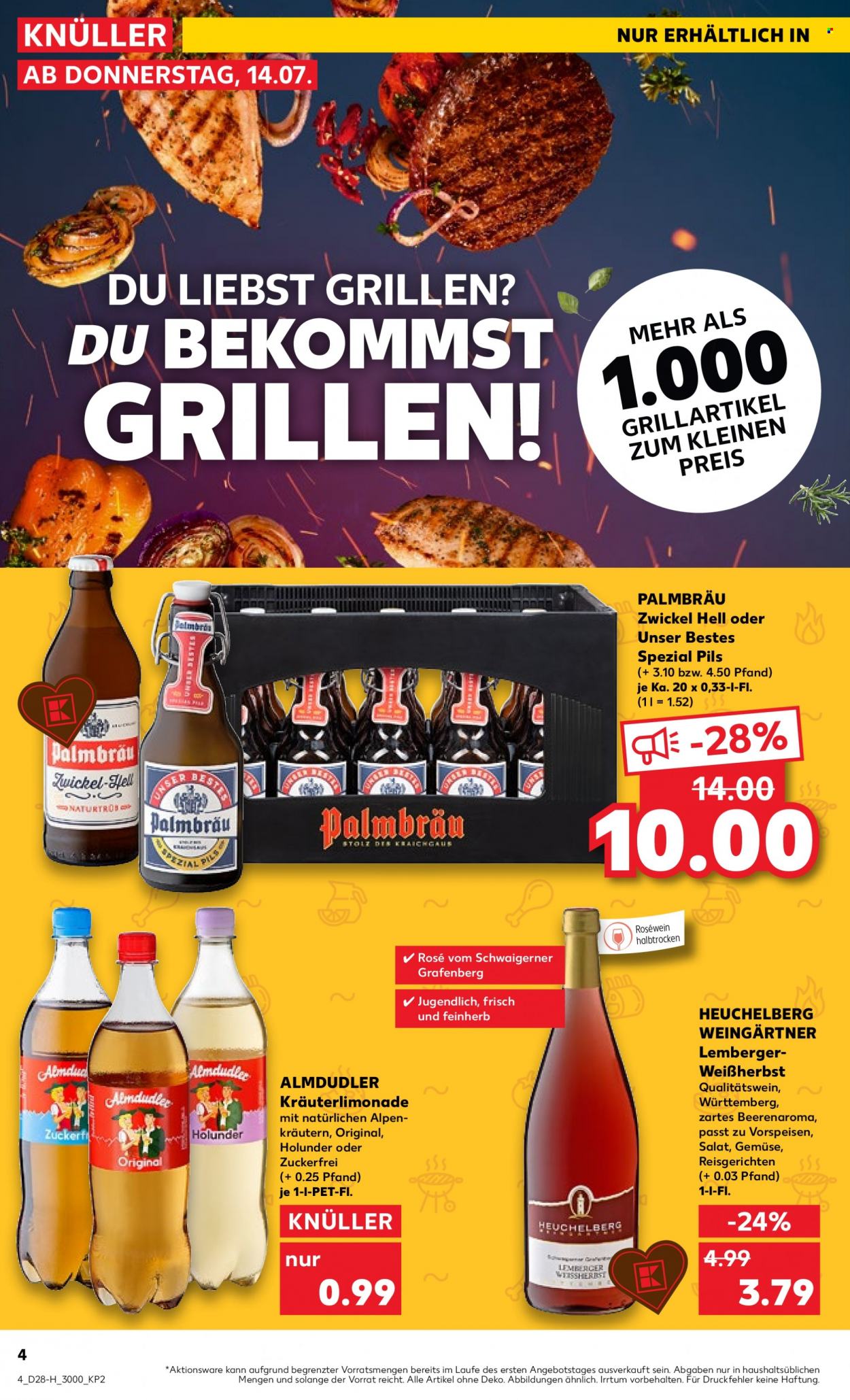 Kaufland Prospekte  - 14.07.2022 - 20.07.2022. Seite 4