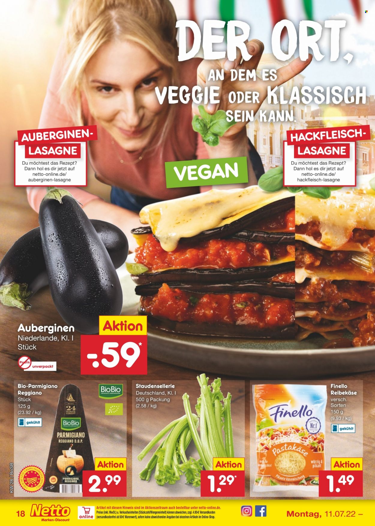 Netto Marken-Discount Prospekte  - 11.07.2022 - 16.07.2022. Seite 18