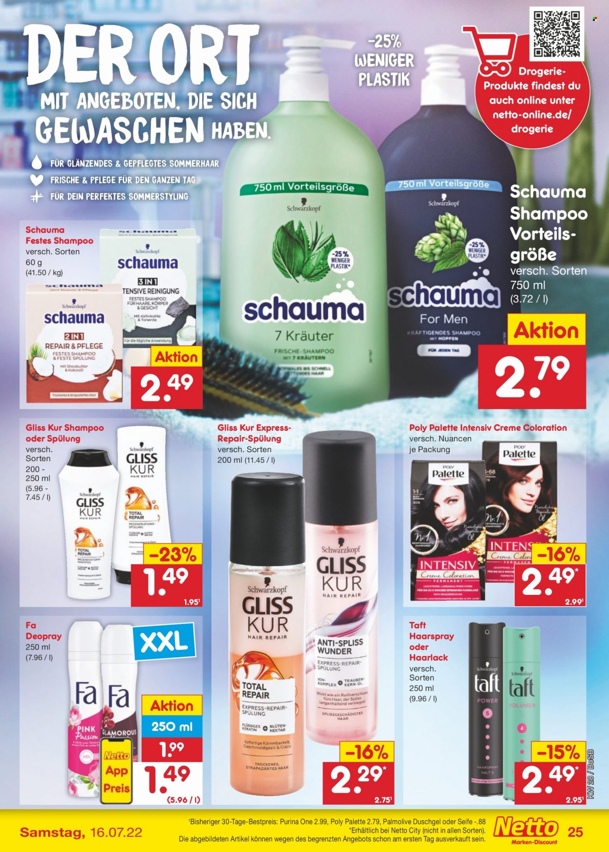 Netto Marken-Discount Prospekte  - 11.07.2022 - 16.07.2022. Seite 25