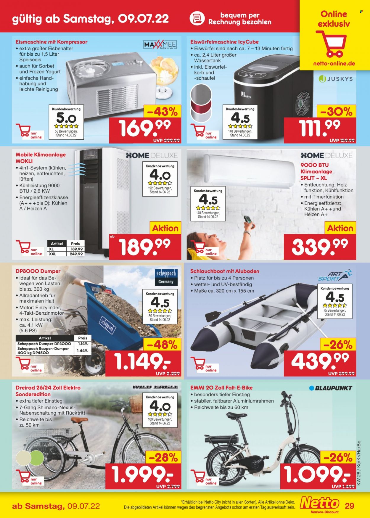 Netto Marken-Discount Prospekte  - 11.07.2022 - 16.07.2022. Seite 29