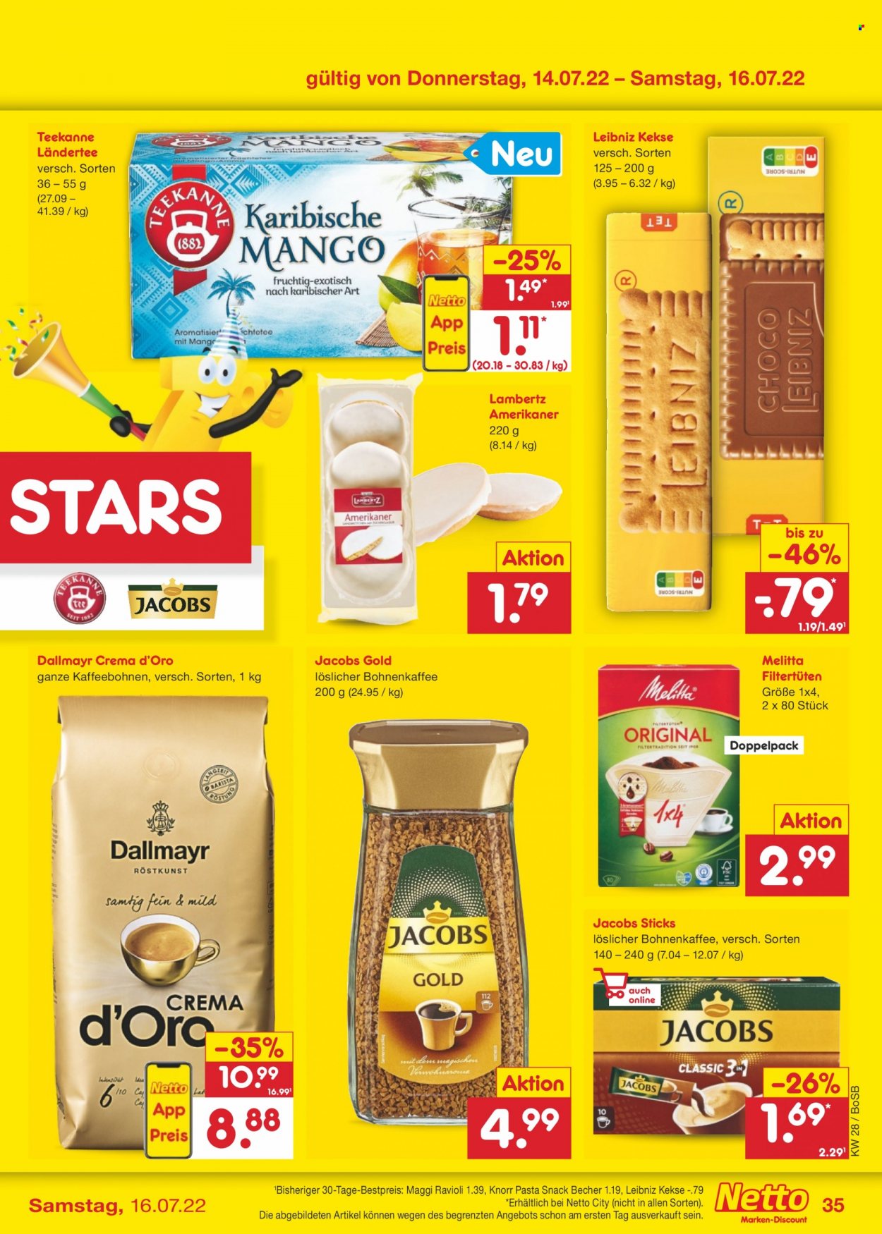 Netto Marken-Discount Prospekte  - 11.07.2022 - 16.07.2022. Seite 35