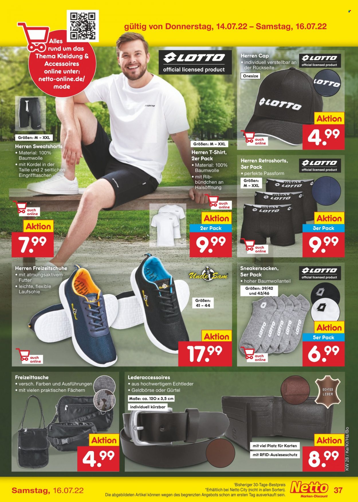 Netto Marken-Discount Prospekte  - 11.07.2022 - 16.07.2022. Seite 37