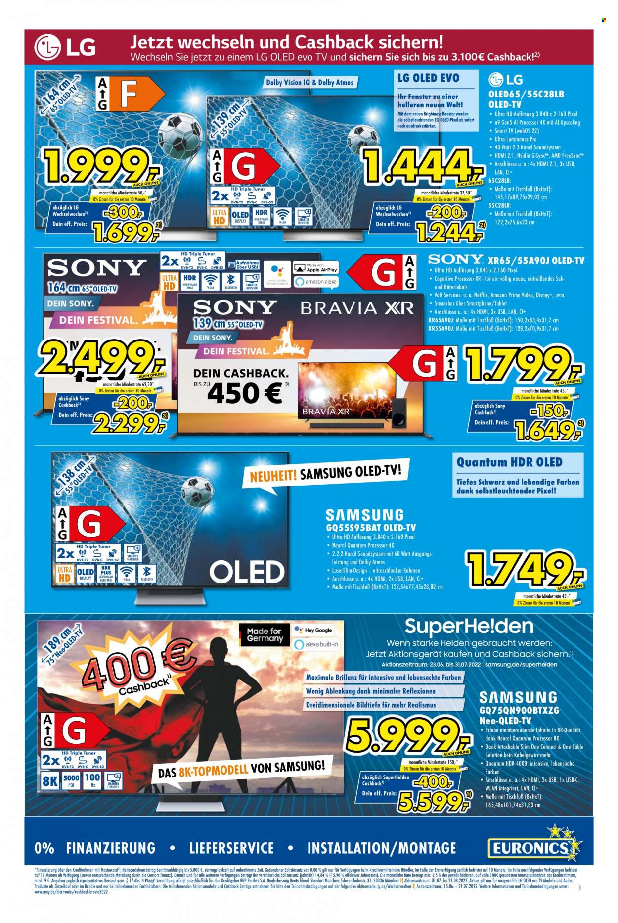 Euronics Prospekte  - 13.07.2022 - 19.07.2022. Seite 3