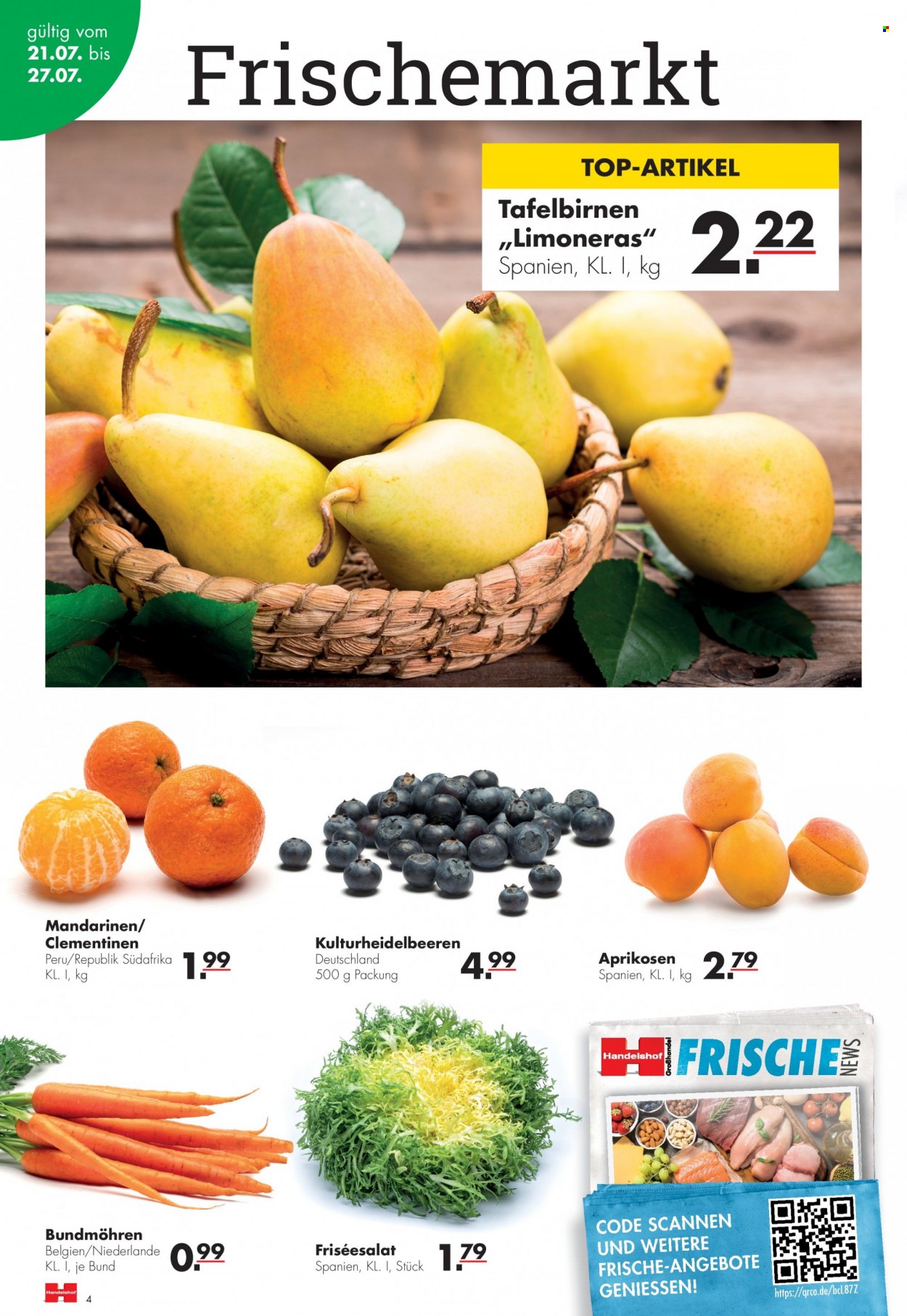 Handelshof Prospekte  - 21.07.2022 - 27.07.2022. Seite 4