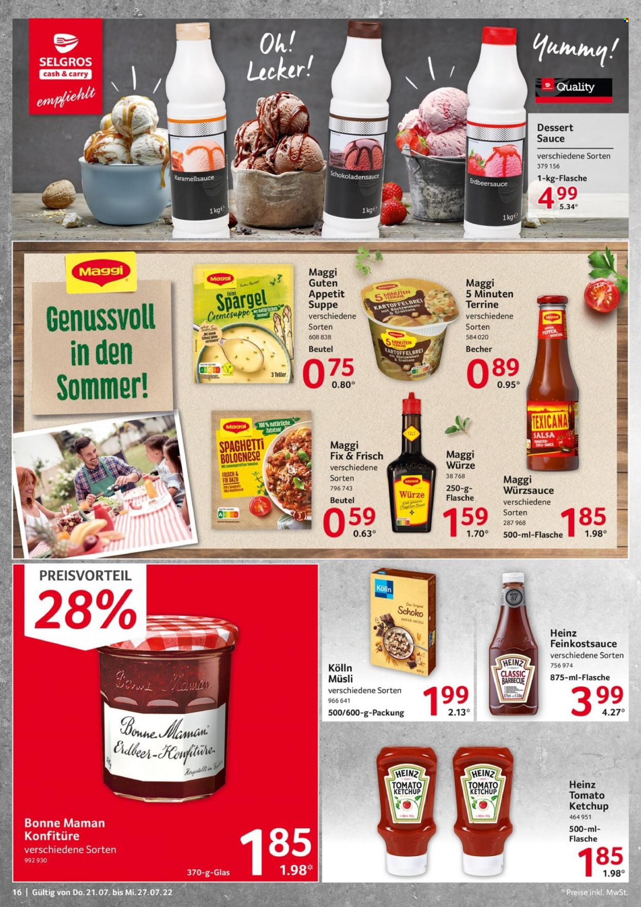 Selgros Prospekte  - 21.07.2022 - 27.07.2022. Seite 16