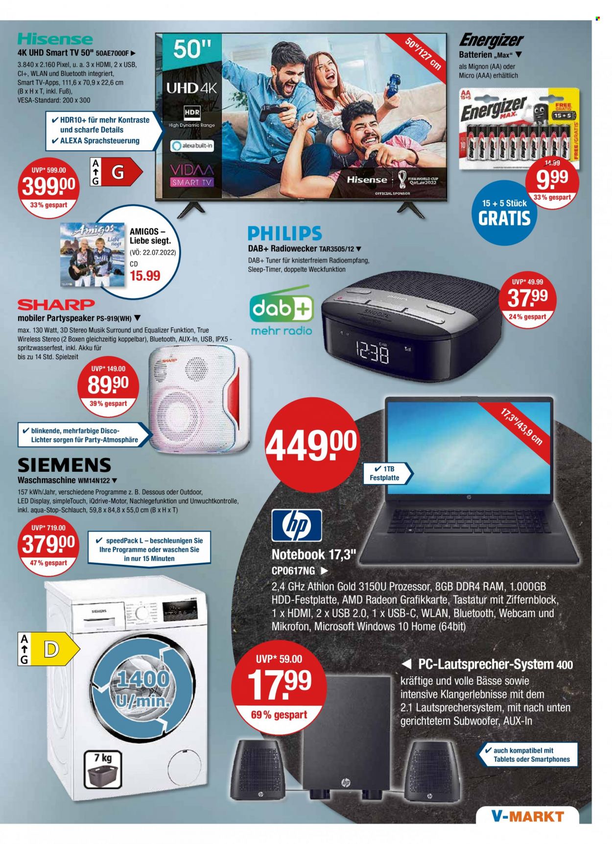 V-Markt Prospekte  - 21.07.2022 - 27.07.2022. Seite 15