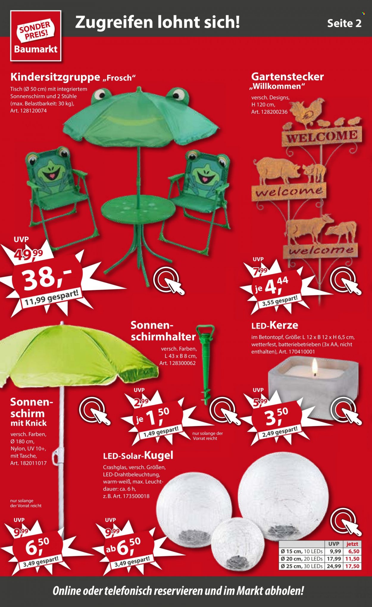 Sonderpreis-Baumarkt Prospekte  - 23.07.2022 - 29.07.2022. Seite 2
