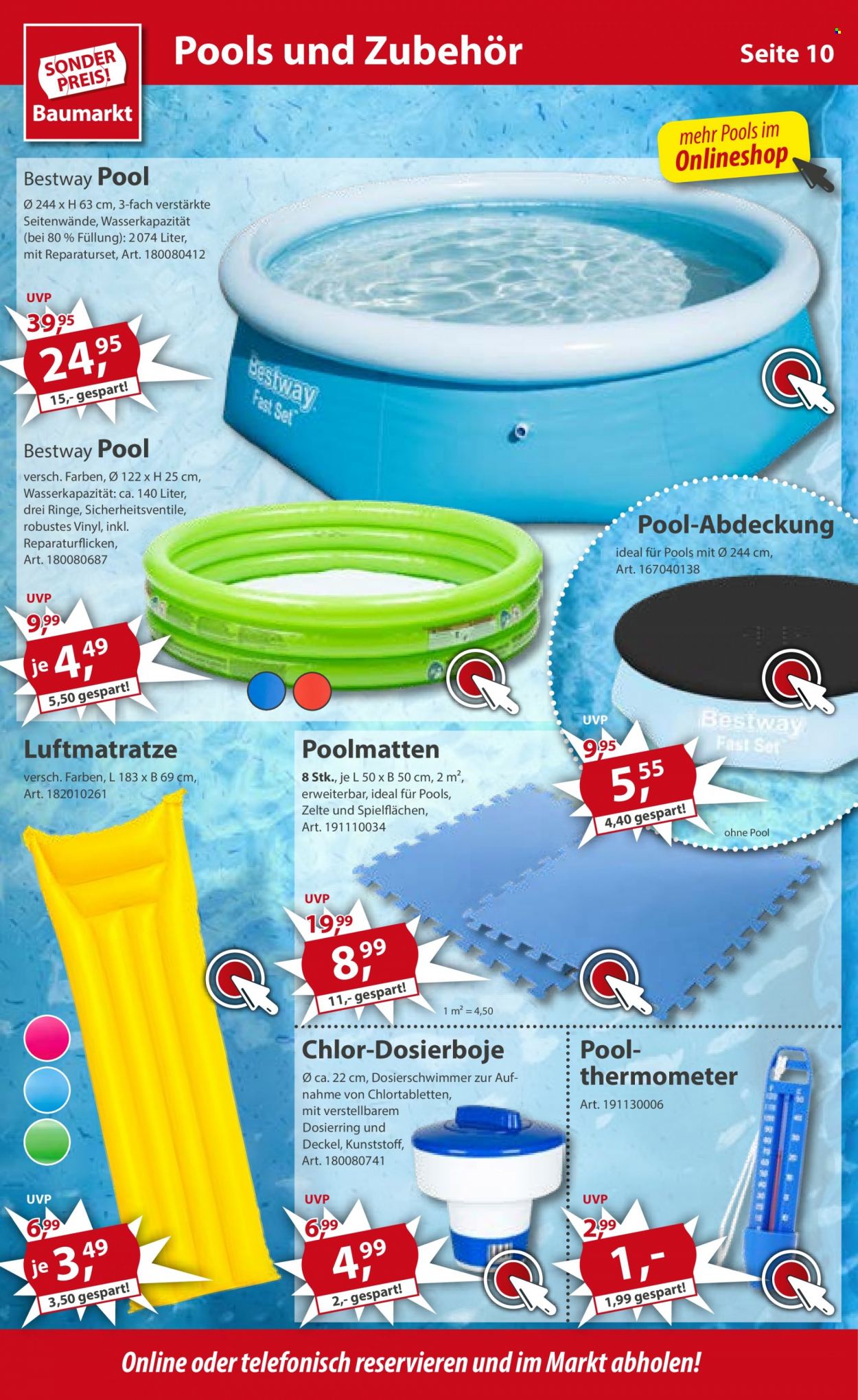 Sonderpreis-Baumarkt Prospekte  - 23.07.2022 - 29.07.2022. Seite 10