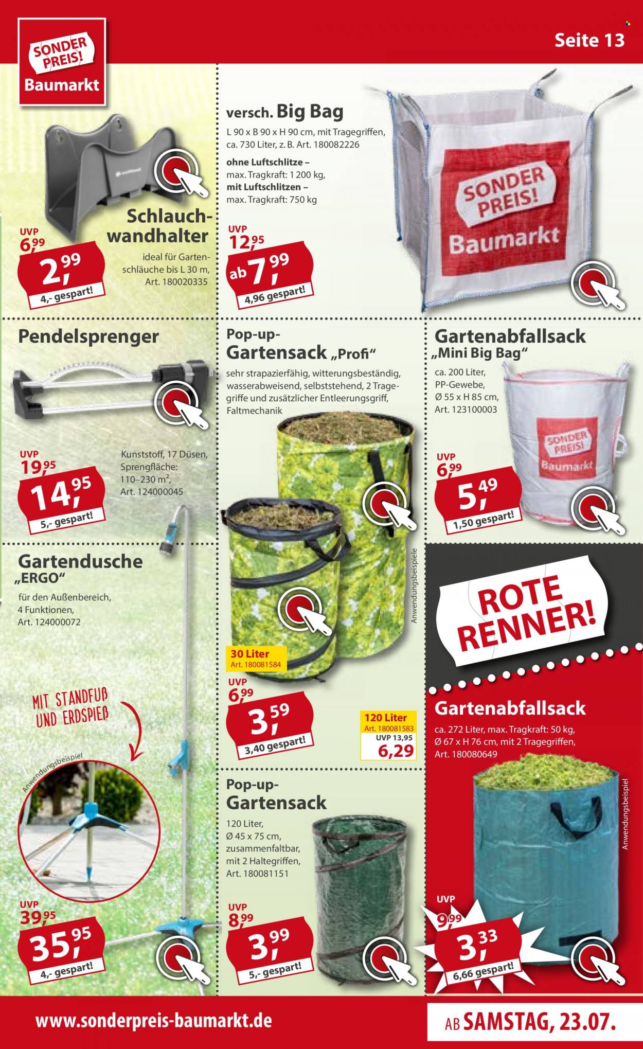 Sonderpreis-Baumarkt Prospekte  - 23.07.2022 - 29.07.2022. Seite 13