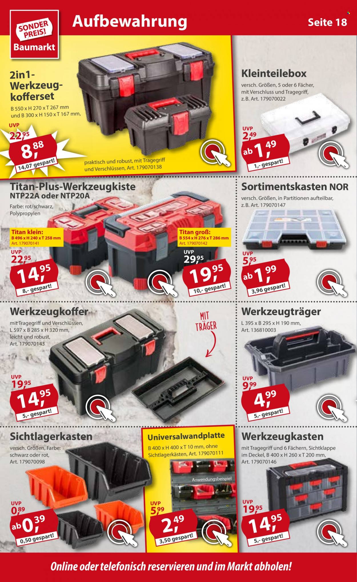 Sonderpreis-Baumarkt Prospekte  - 23.07.2022 - 29.07.2022. Seite 18