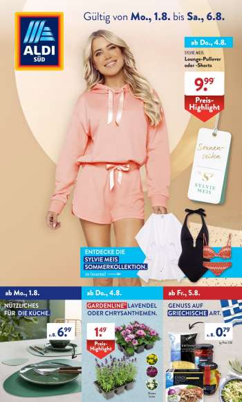 Prospekte ALDI SÜD - 1.08.2022 - 6.08.2022.