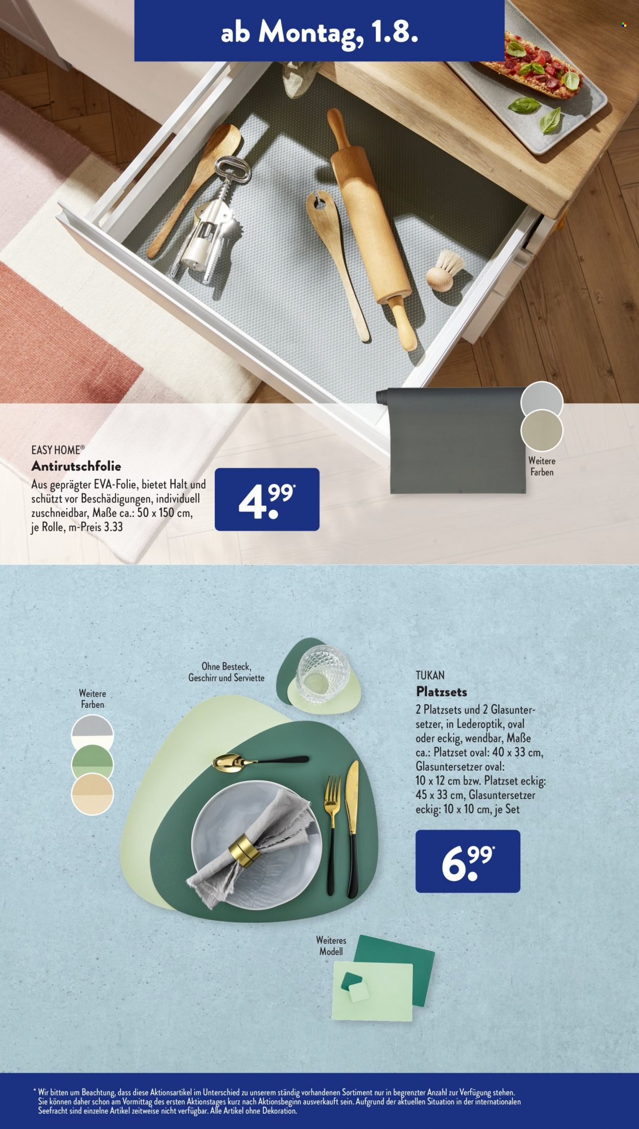 ALDI SÜD Prospekte  - 1.08.2022 - 6.08.2022. Seite 3