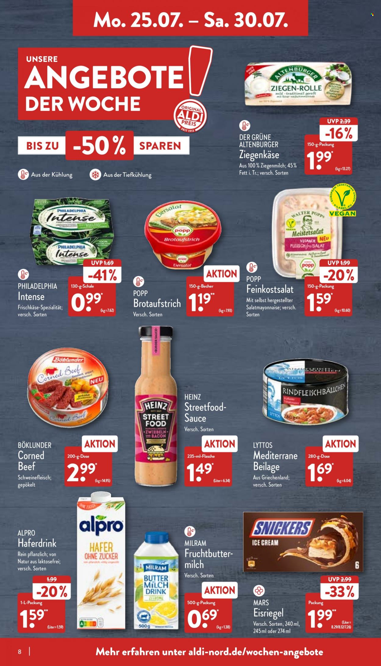 ALDI Nord Prospekte  - 25.07.2022 - 30.07.2022. Seite 8