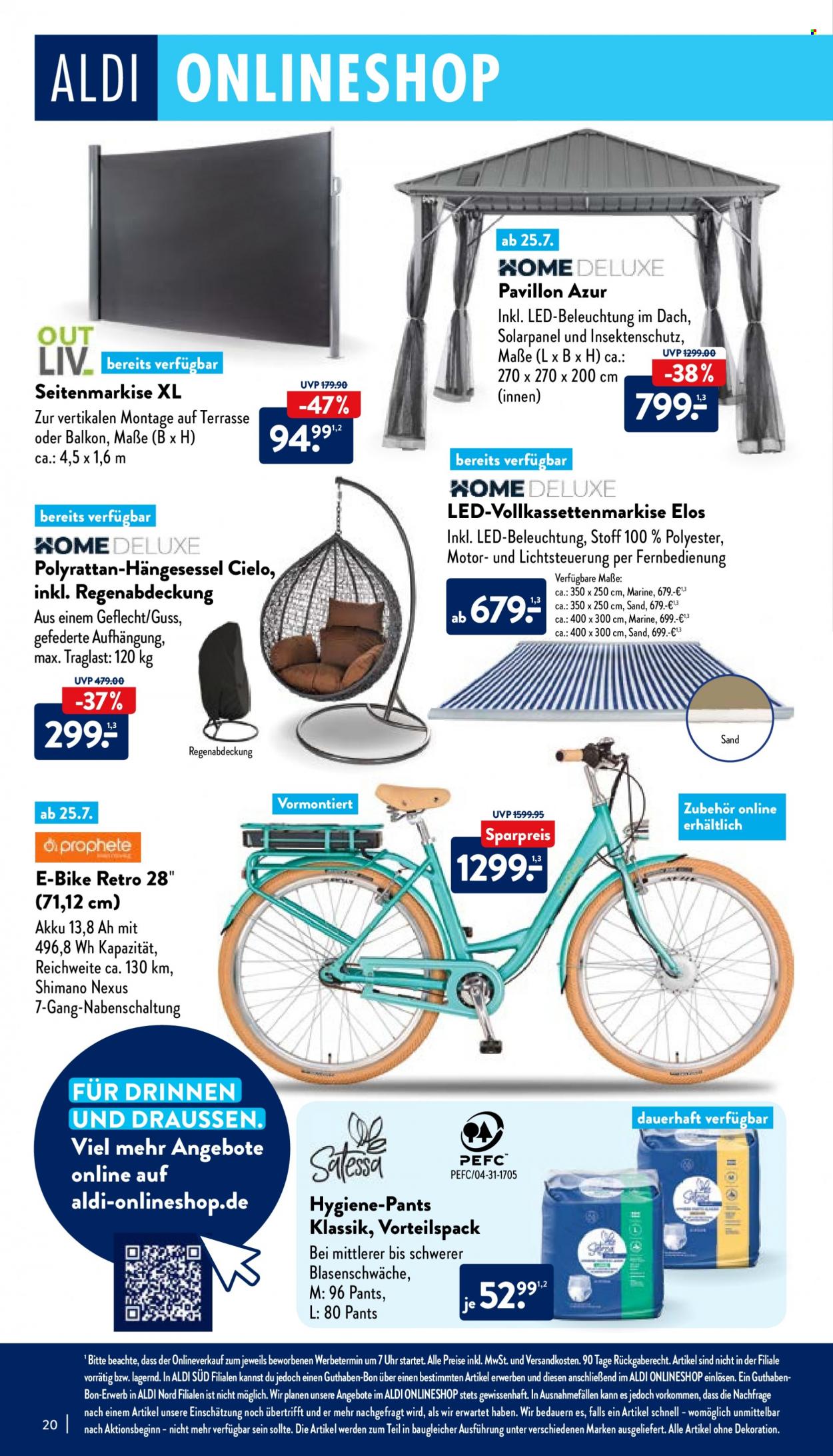 ALDI Nord Prospekte  - 25.07.2022 - 30.07.2022. Seite 20
