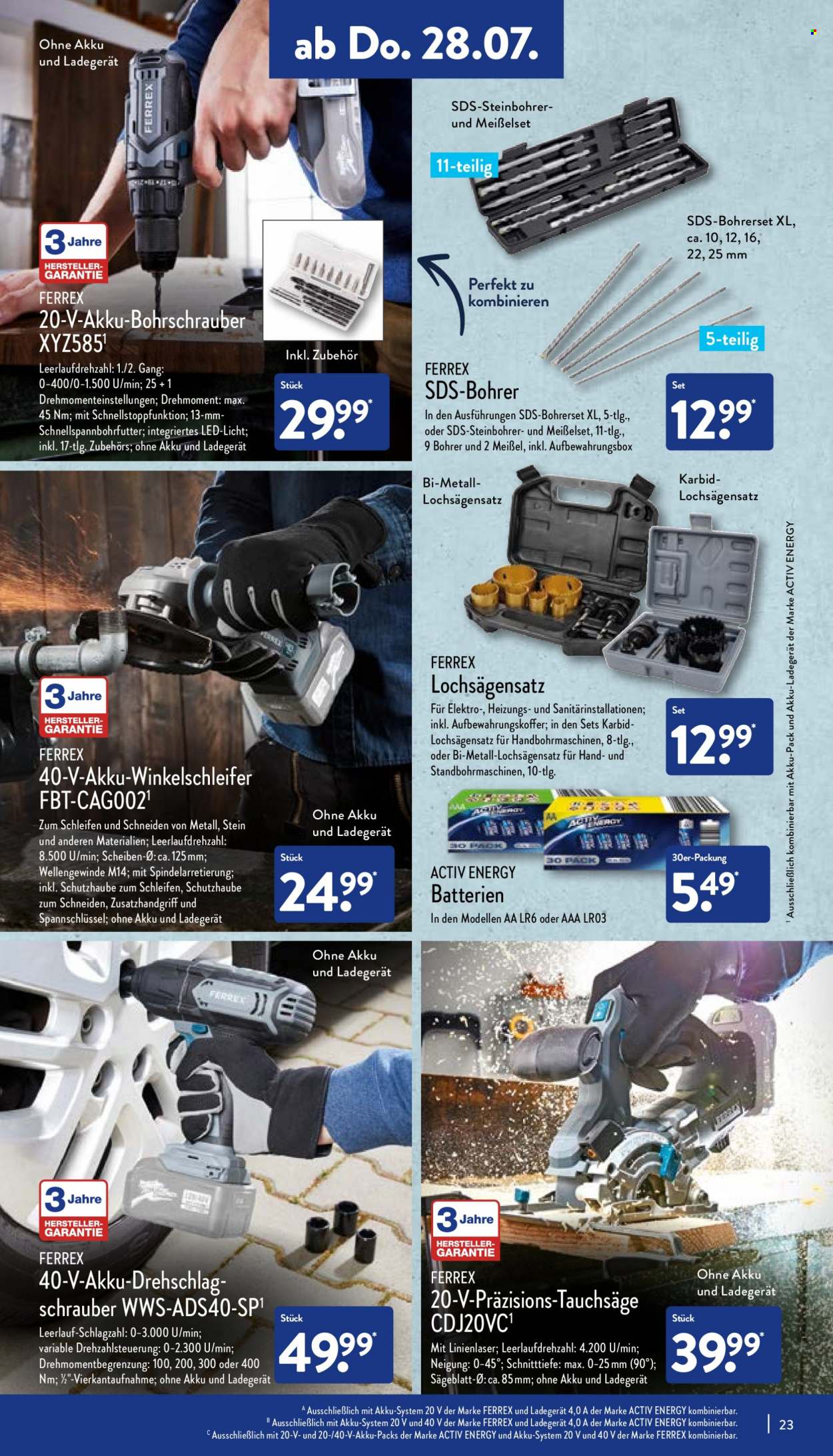 ALDI Nord Prospekte  - 25.07.2022 - 30.07.2022. Seite 23