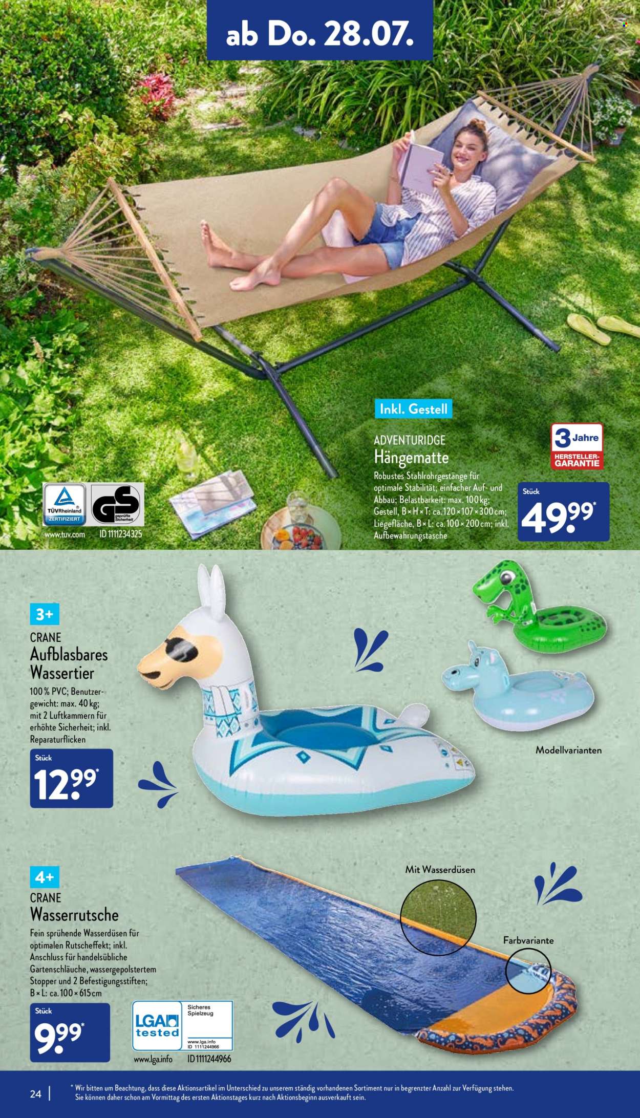 ALDI Nord Prospekte  - 25.07.2022 - 30.07.2022. Seite 24