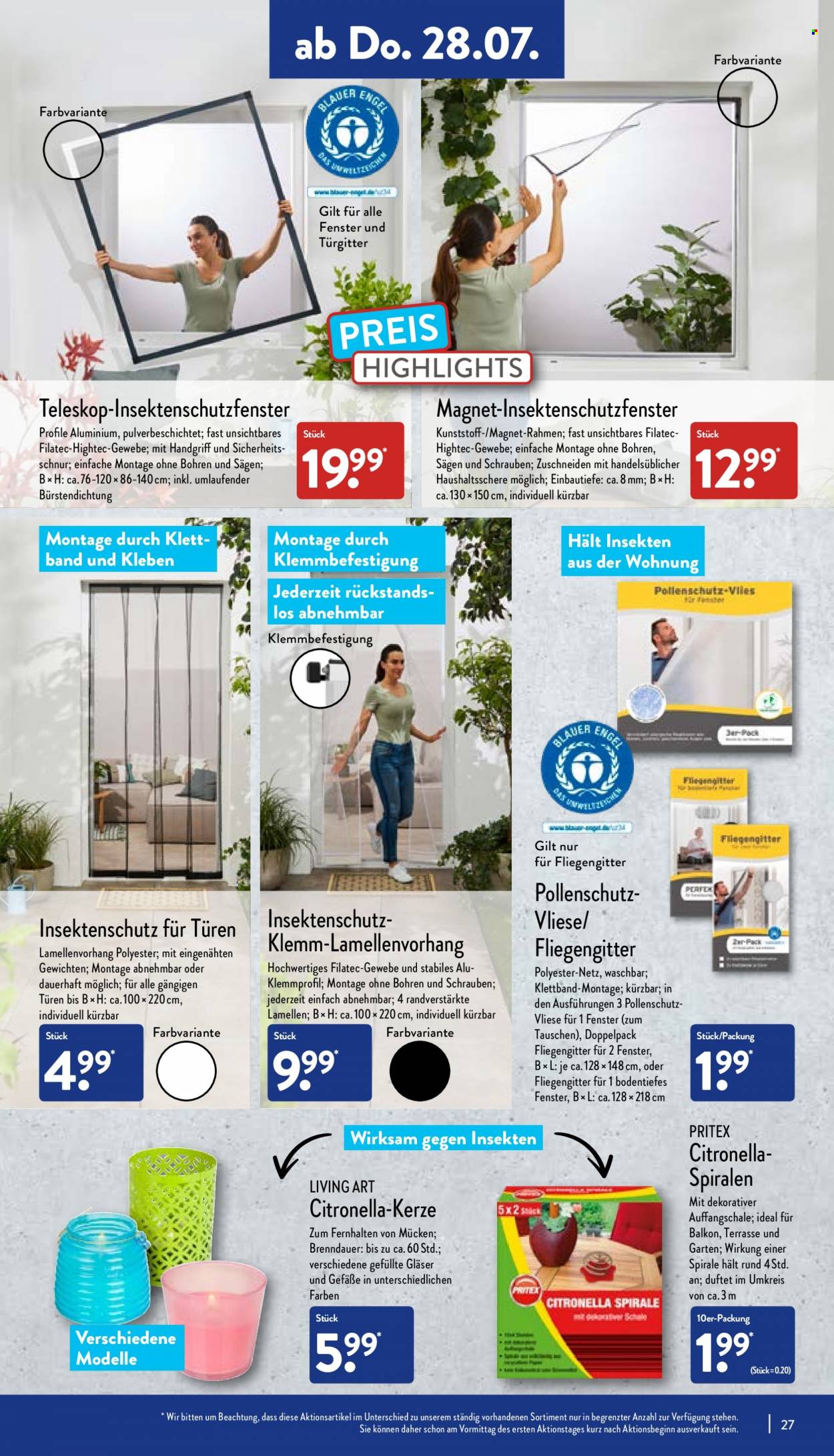 ALDI Nord Prospekte  - 25.07.2022 - 30.07.2022. Seite 27
