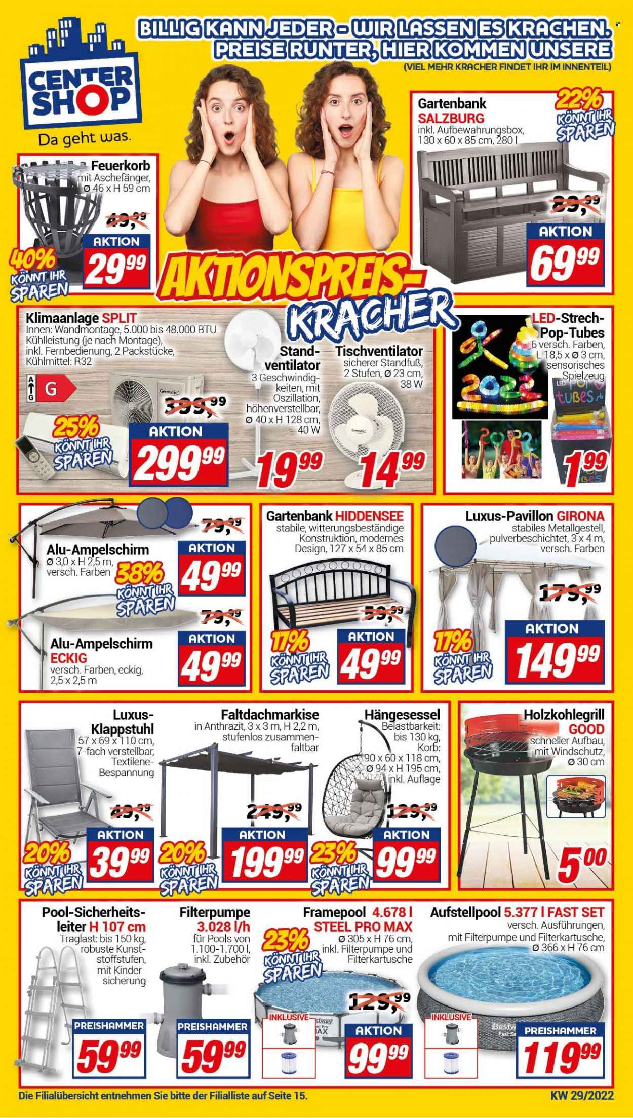CENTERSHOP Prospekte  - 18.07.2022 - 23.07.2022. Seite 1