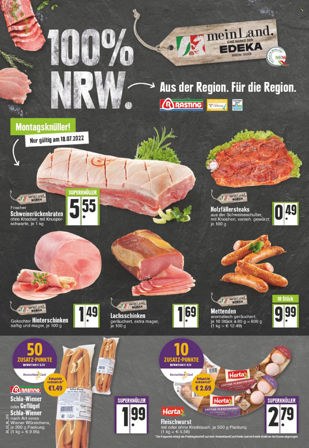 Edeka Prospekte  - 18.07.2022 - 23.07.2022. Seite 10