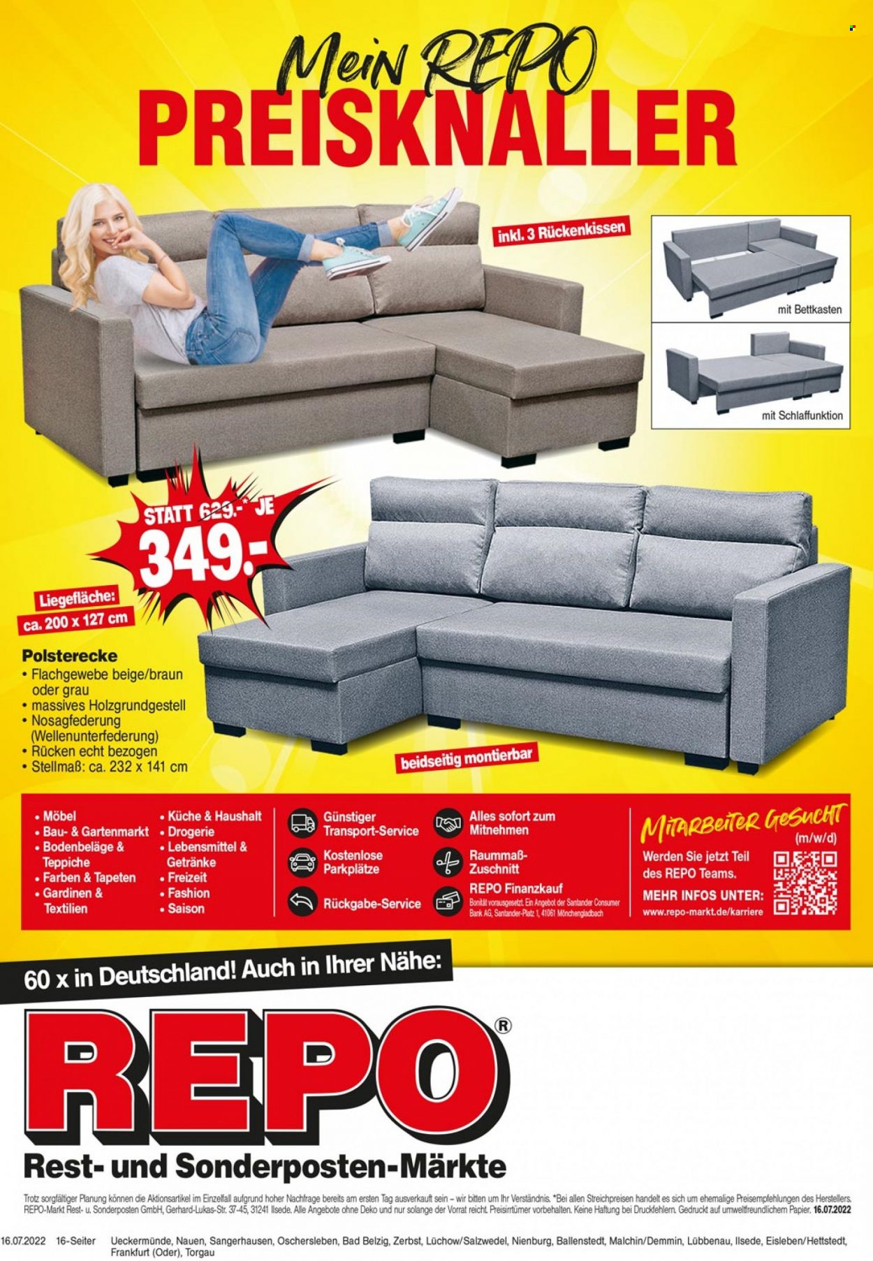 Repo Prospekte  - 18.07.2022 - 23.07.2022. Seite 16